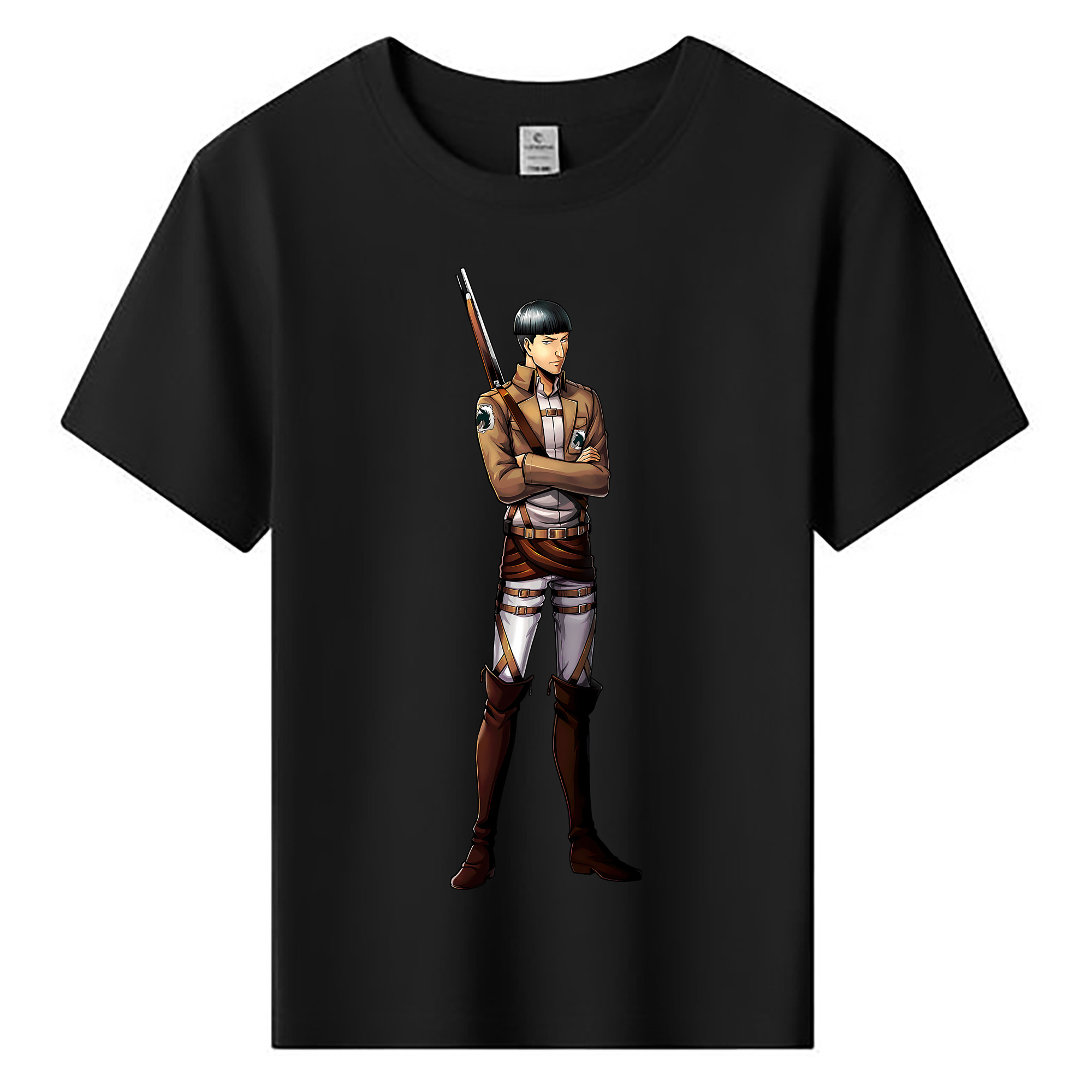 （画像用） 進撃の巨人 Attack on Titan 綿100％キッズTシャツ（フロントプリント）