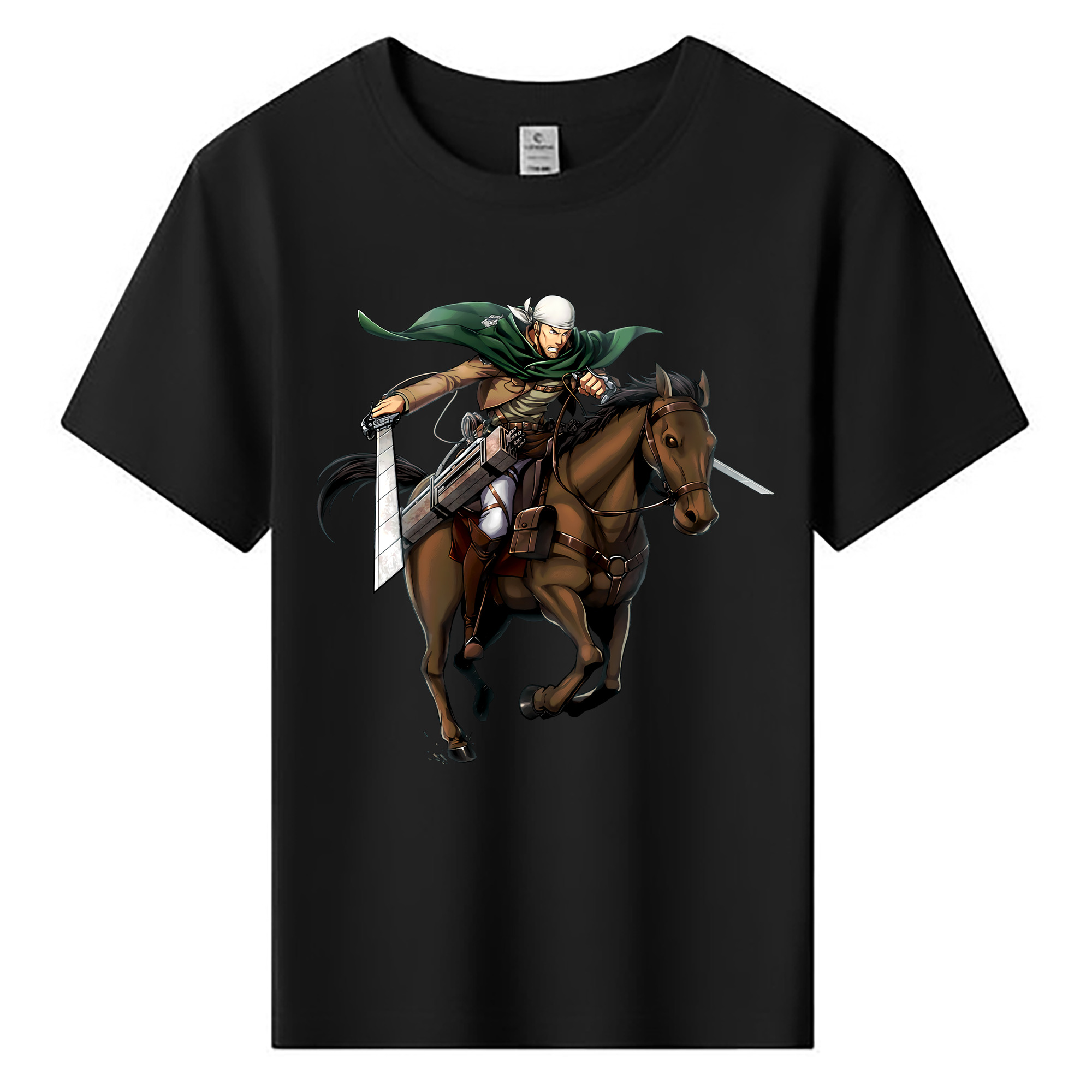 （画像用） 進撃の巨人 Attack on Titan 綿100％キッズTシャツ（フロントプリント）