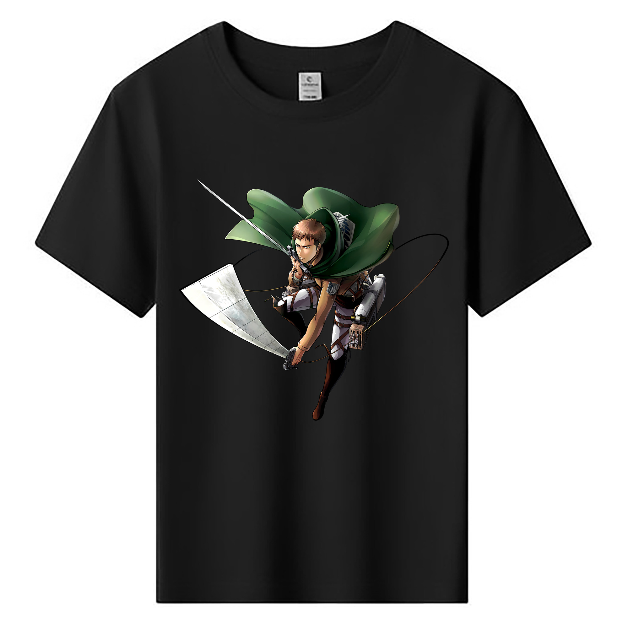 （画像用） 進撃の巨人 Attack on Titan 綿100％キッズTシャツ（フロントプリント）