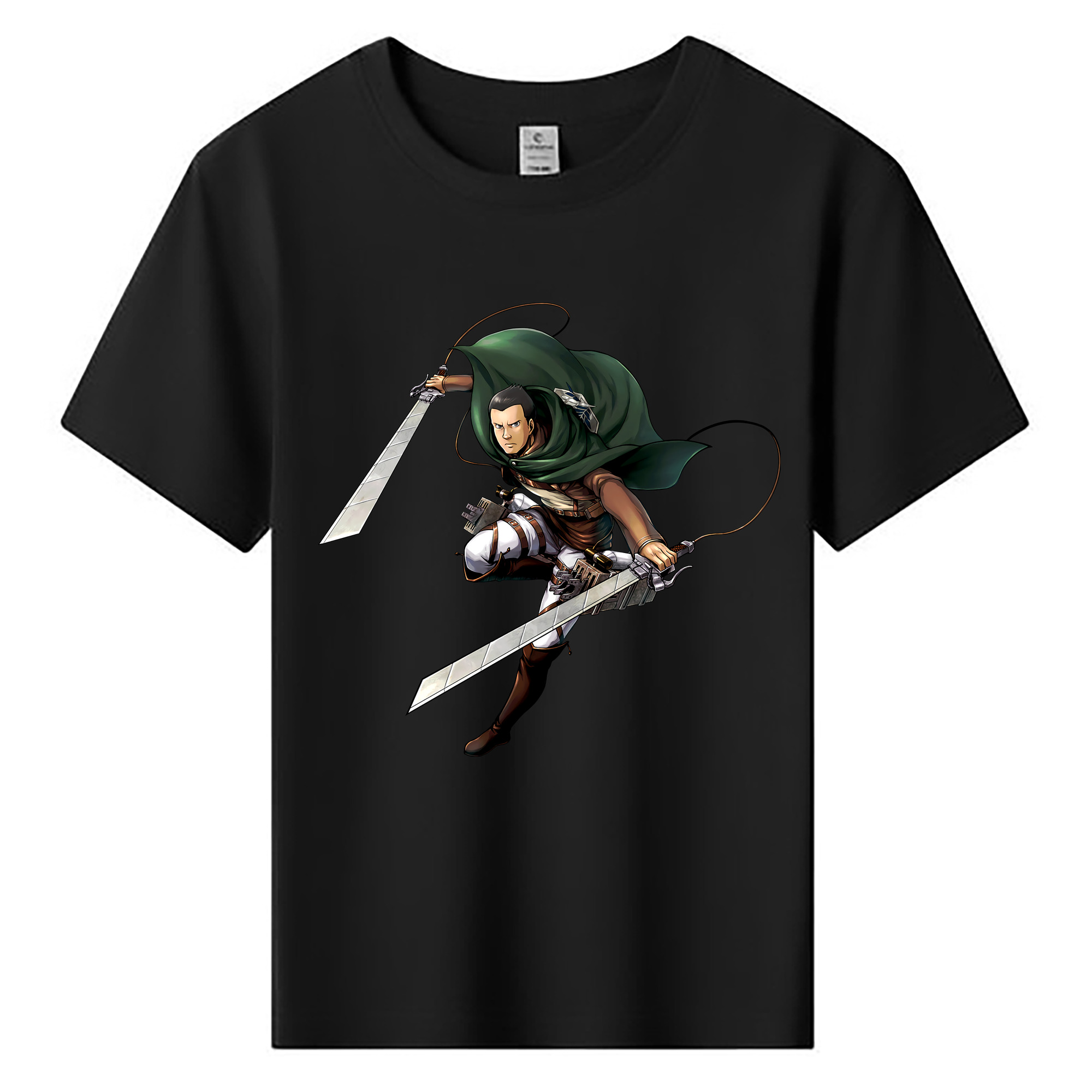 （画像用） 進撃の巨人 Attack on Titan 綿100％キッズTシャツ（フロントプリント）