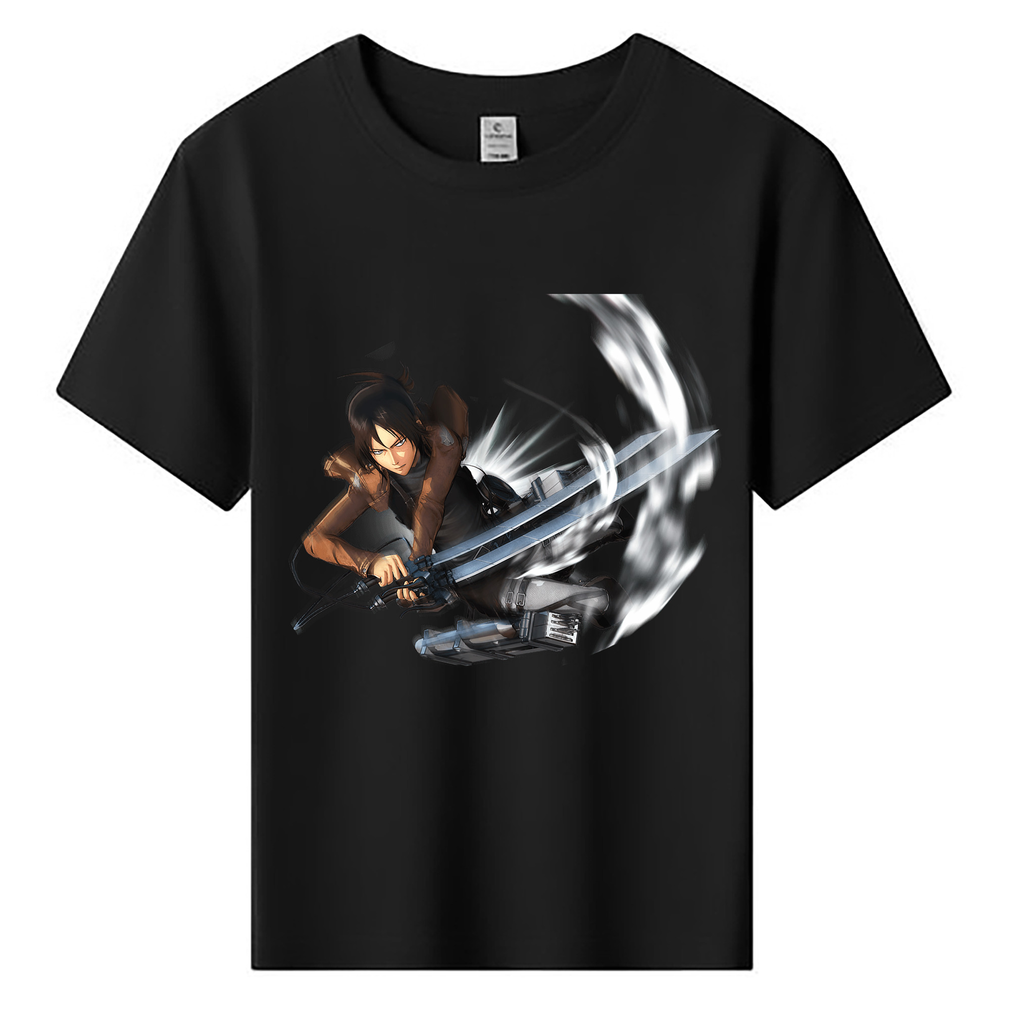 （画像用） 進撃の巨人 Attack on Titan 綿100％キッズTシャツ（フロントプリント）