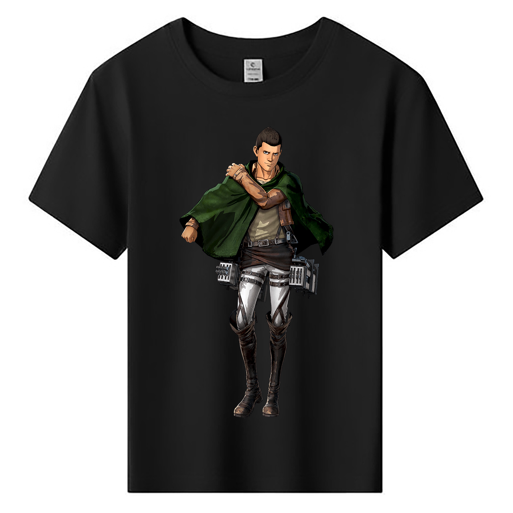 （画像用） 進撃の巨人 Attack on Titan 綿100％キッズTシャツ（フロントプリント）