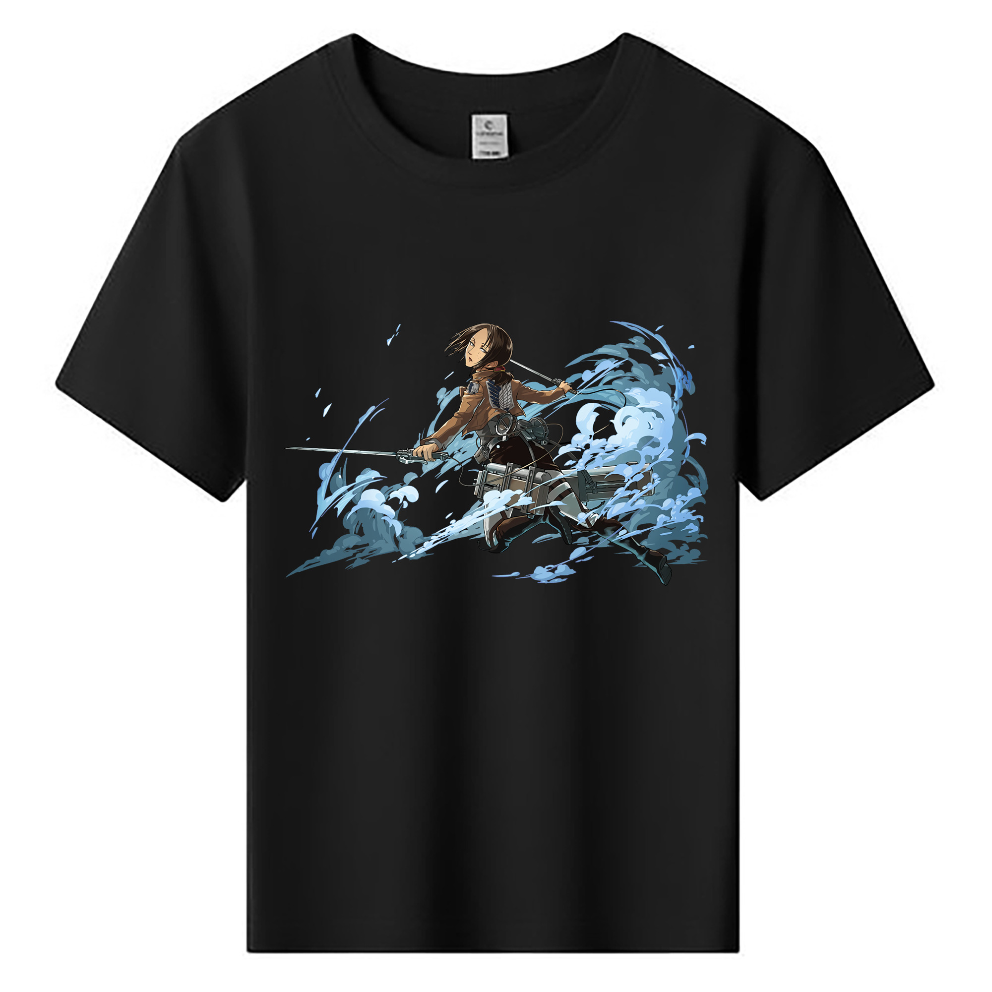（画像用） 進撃の巨人 Attack on Titan 綿100％キッズTシャツ（フロントプリント）