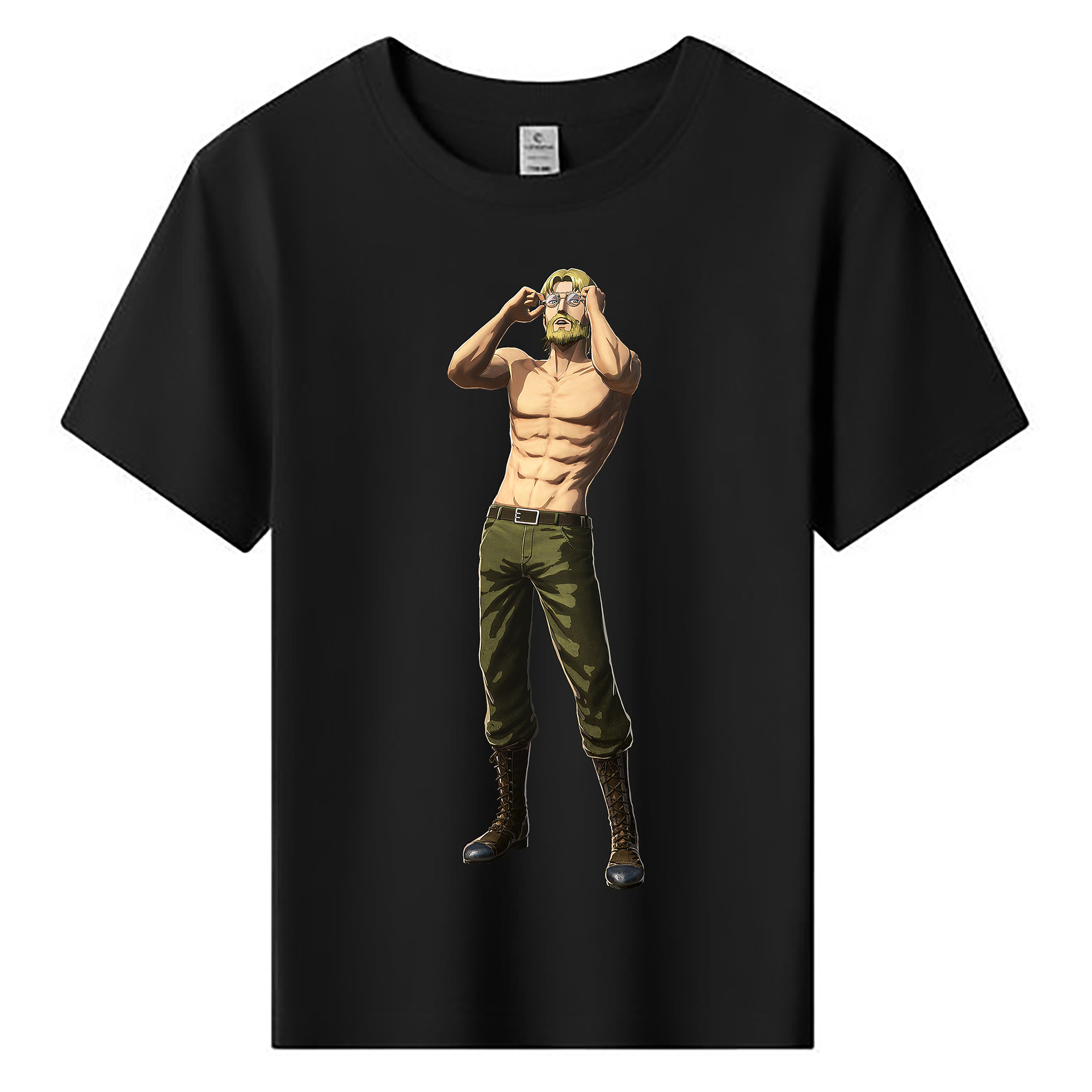 （画像用） 進撃の巨人 Attack on Titan 綿100％キッズTシャツ（フロントプリント）
