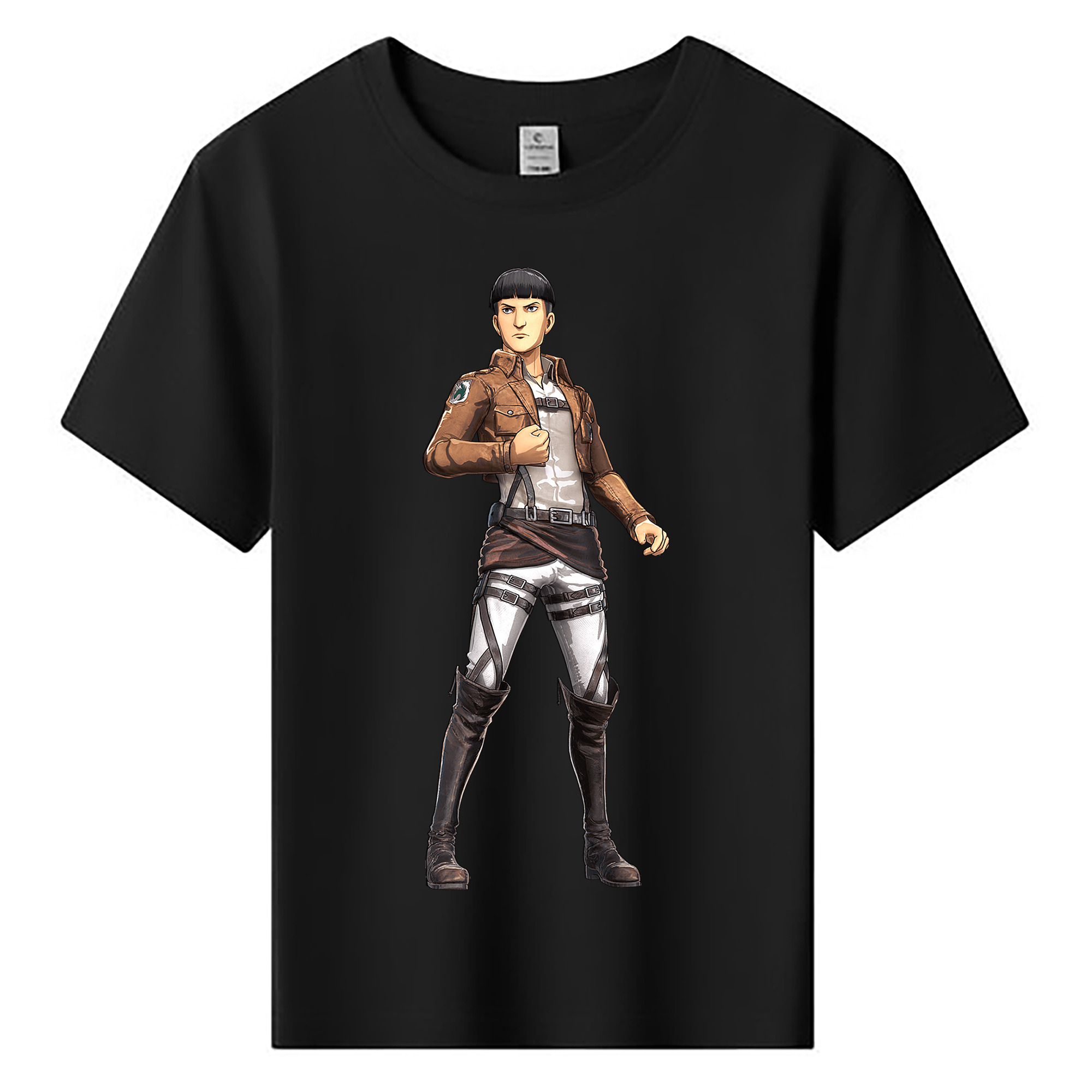 （画像用） 進撃の巨人 Attack on Titan 綿100％キッズTシャツ（フロントプリント）