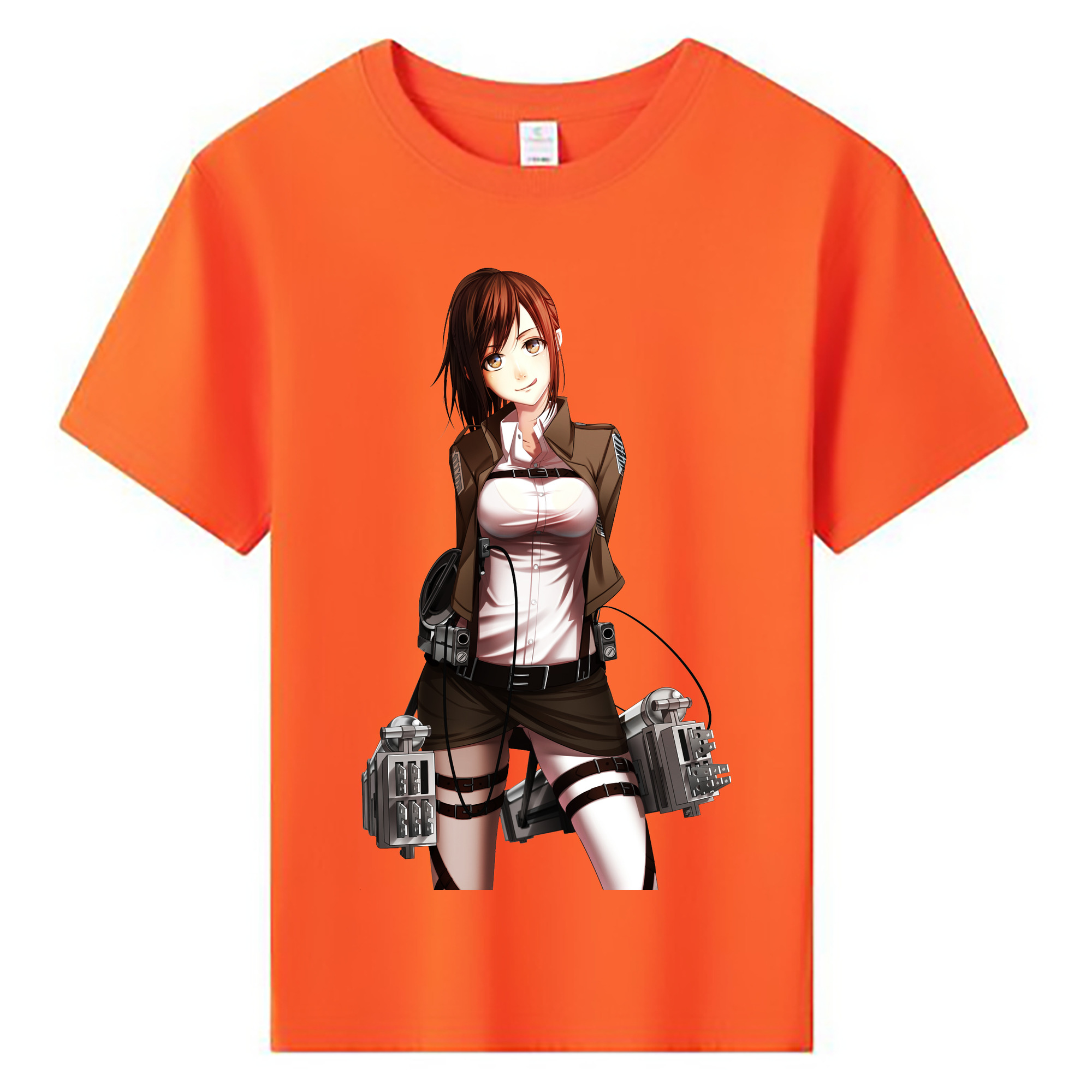 （画像用） 進撃の巨人 サシャ·ブラウス Attack on Titan Sasha Blaus 綿100％キッズTシャツ（フロントプリント）