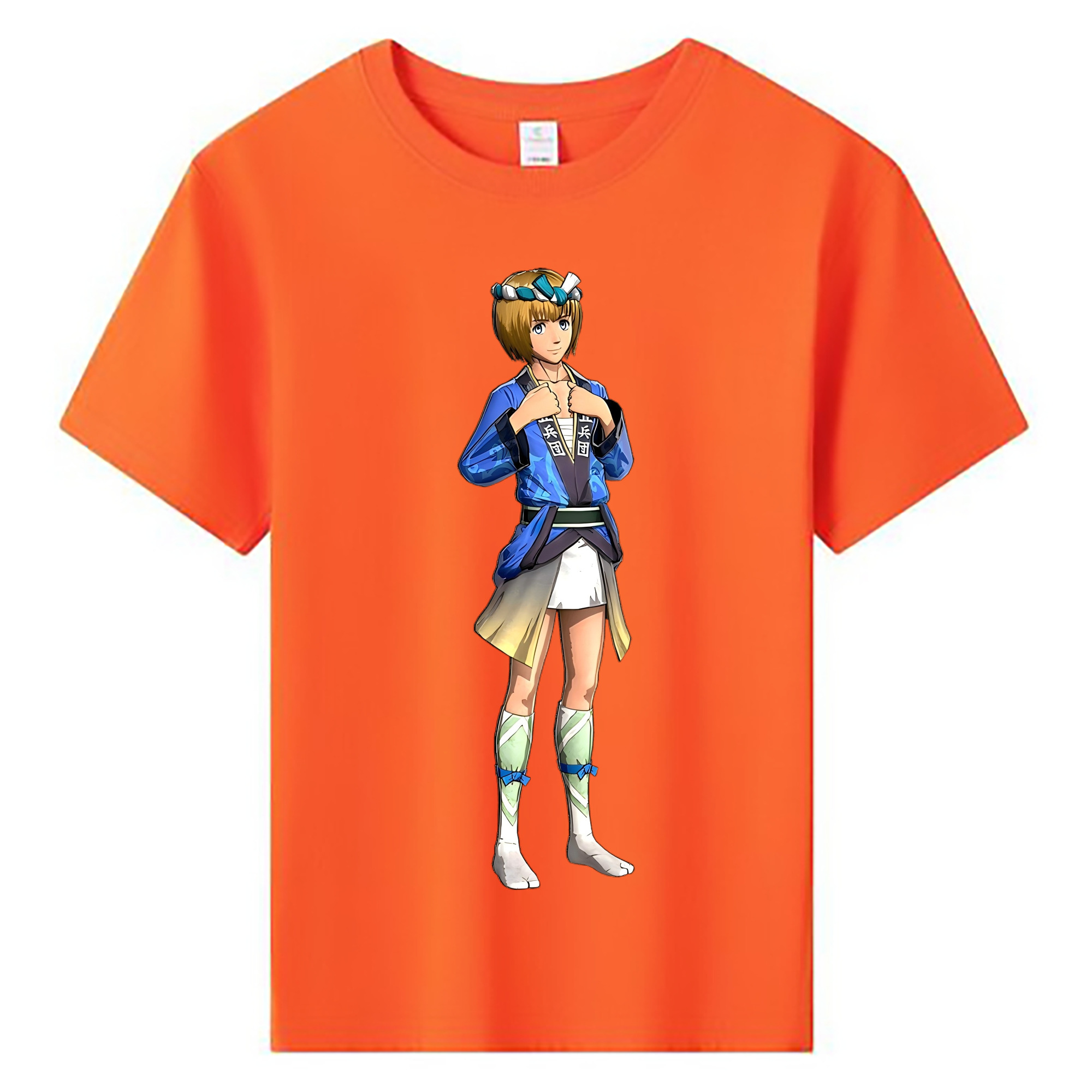 （画像用） 進撃の巨人 アルミン·アルレルト Attack on Titan Armin Arlert 綿100％キッズTシャツ（フロントプリント）
