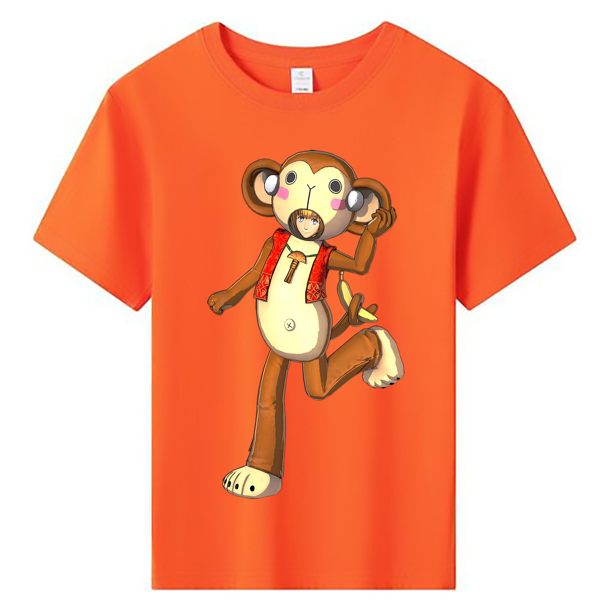 （画像用） 進撃の巨人 アルミン·アルレルト Attack on Titan Armin Arlert 綿100％キッズTシャツ（フロントプリント）