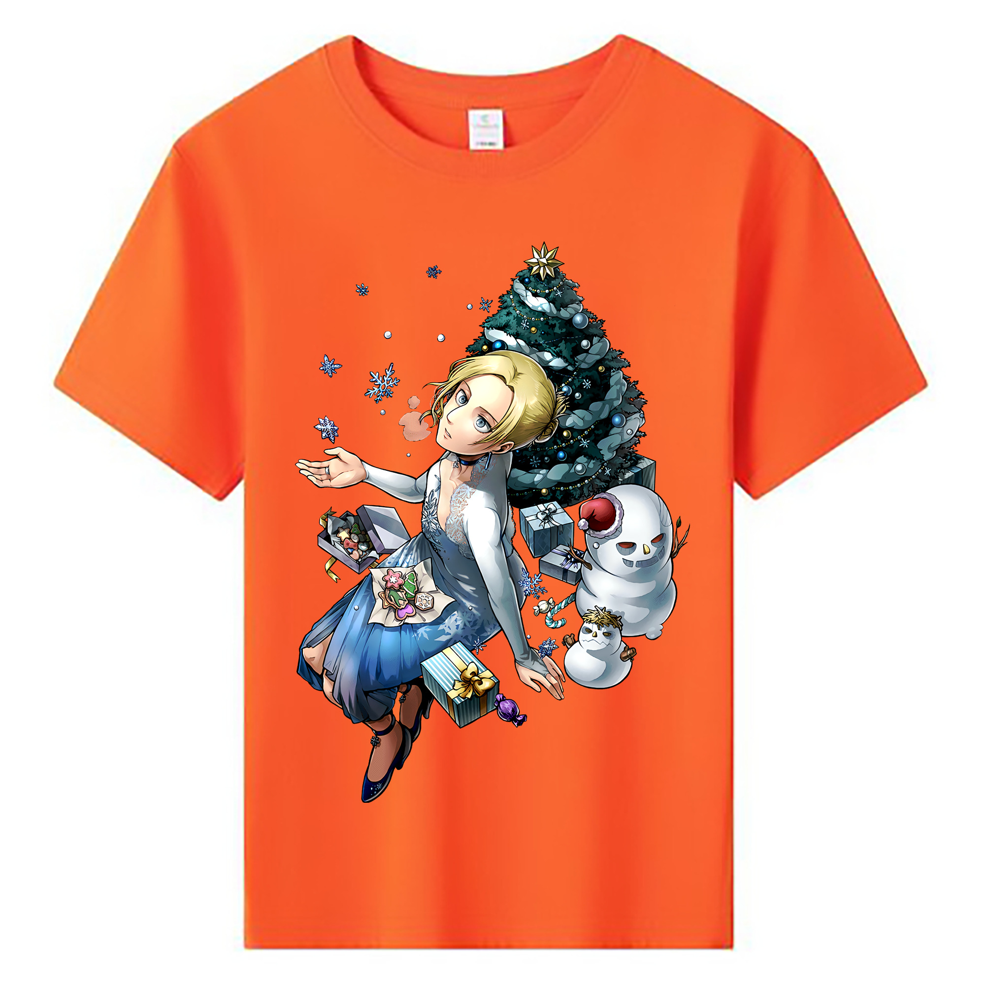 （画像用） 進撃の巨人 アニ・レオンハート Attack on Titan Annie Leonhart 綿100％キッズTシャツ（フロントプリント）