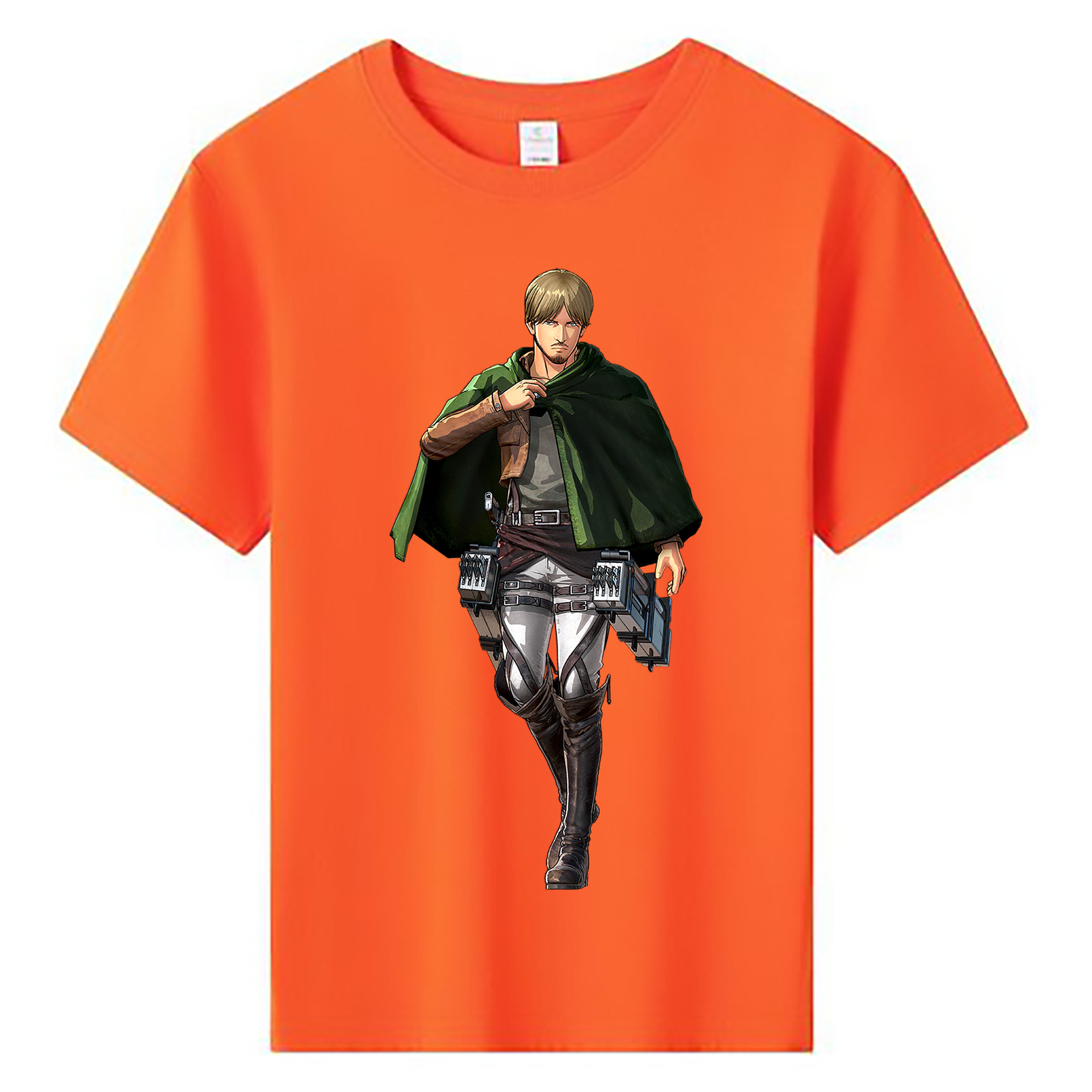 （画像用） 進撃の巨人 ミケ·ザカリアス Attack on Titan Mike Zakarius 綿100％キッズTシャツ（フロントプリント）