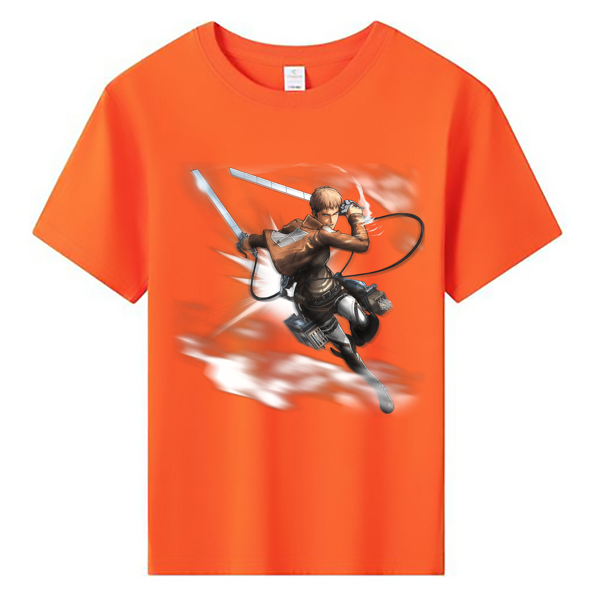 （画像用） 進撃の巨人 ジャン・キルシュタイン Attack on Titan Jean Kirstein 綿100％キッズTシャツ（フロントプリント）