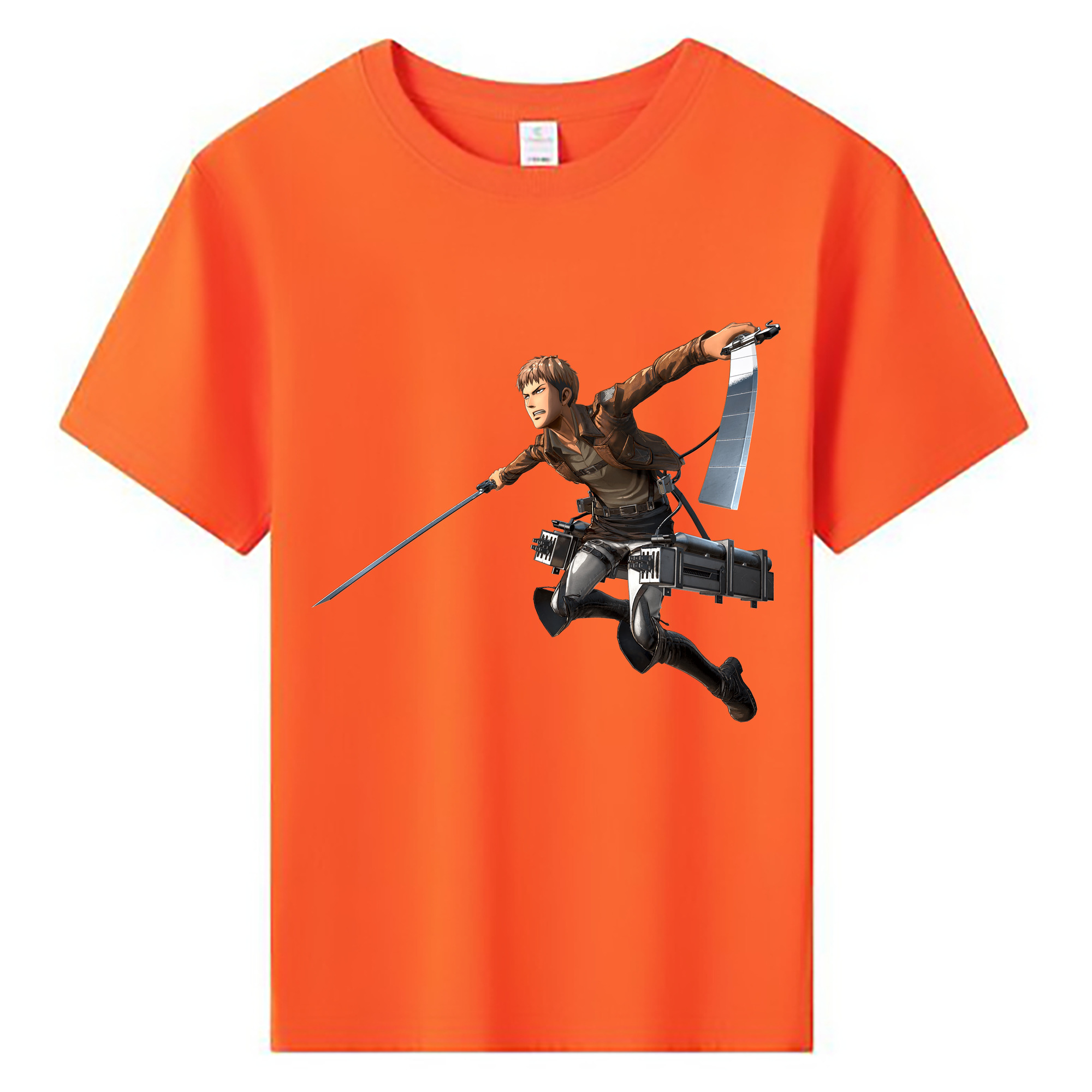 （画像用） 進撃の巨人 ジャン・キルシュタイン Attack on Titan Jean Kirstein 綿100％キッズTシャツ（フロントプリント）