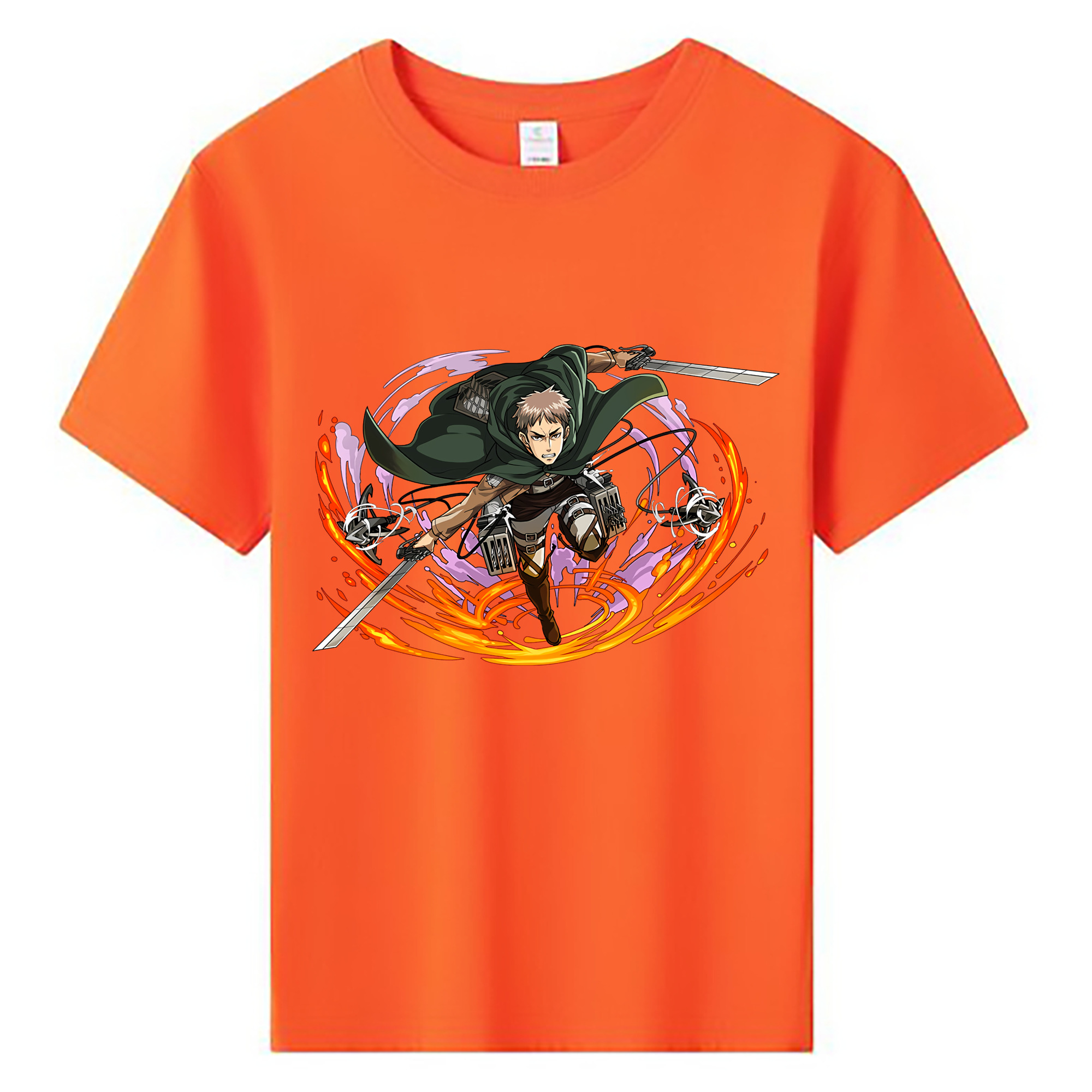 （画像用） 進撃の巨人 ジャン・キルシュタイン Attack on Titan Jean Kirstein 綿100％キッズTシャツ（フロントプリント）