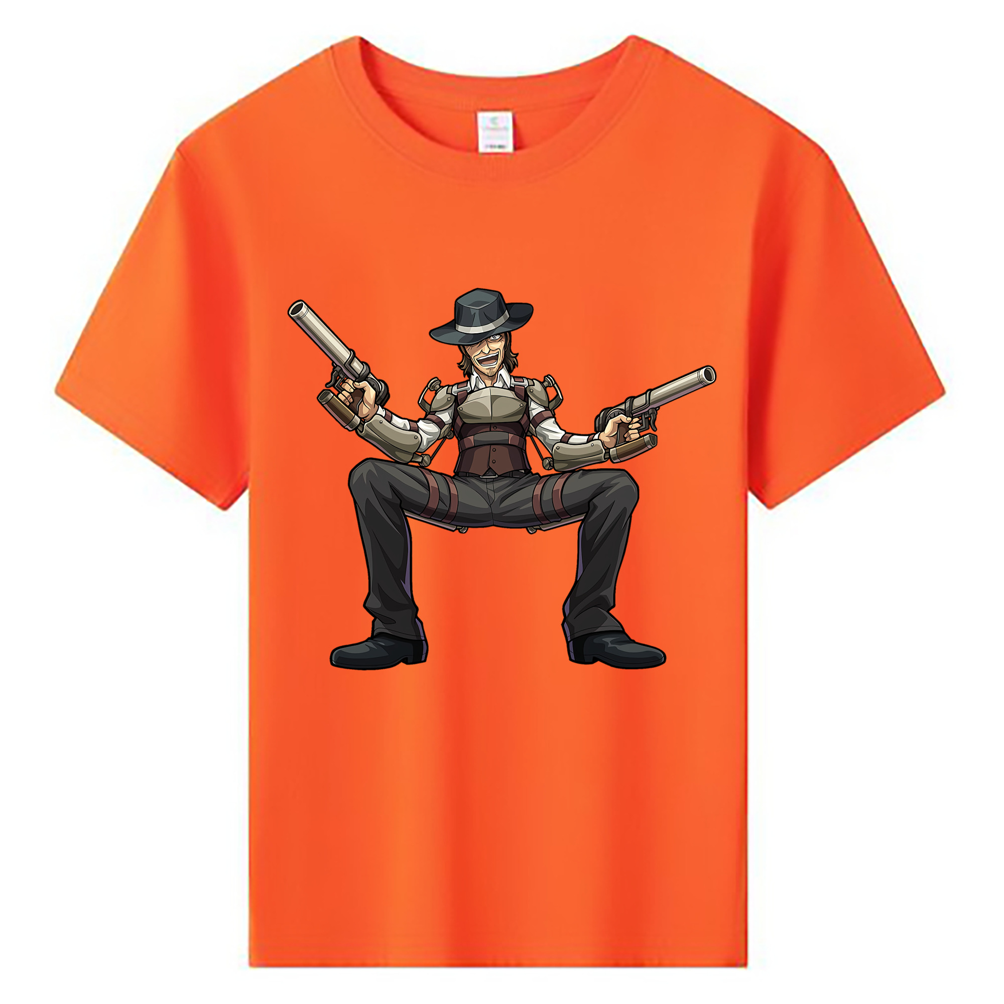 （画像用） 進撃の巨人 ケニー·アッカーマン Attack on Titan Kenny Ackerman 綿100％キッズTシャツ（フロントプリント）