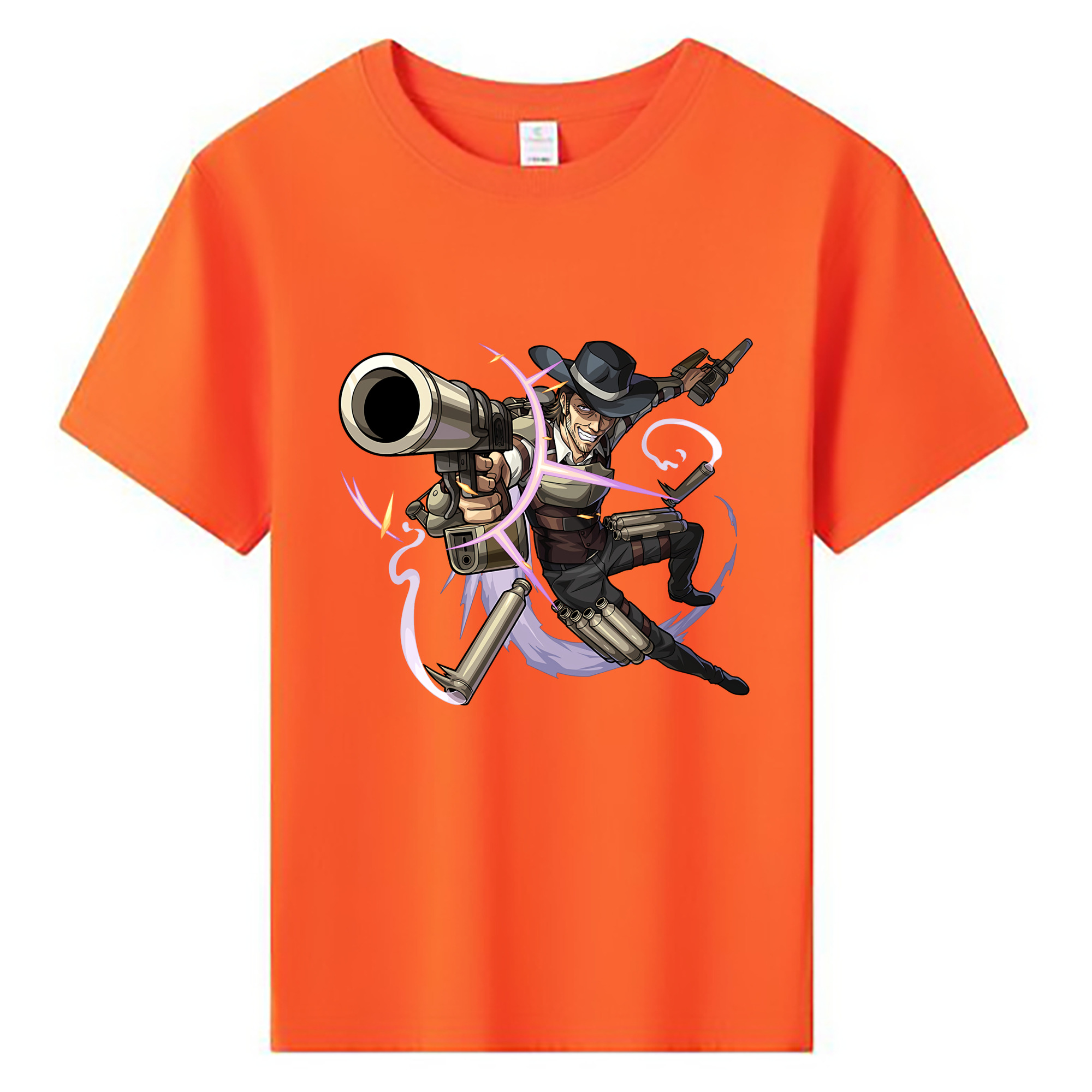 （画像用） 進撃の巨人 ケニー·アッカーマン Attack on Titan Kenny Ackerman 綿100％キッズTシャツ（フロントプリント）