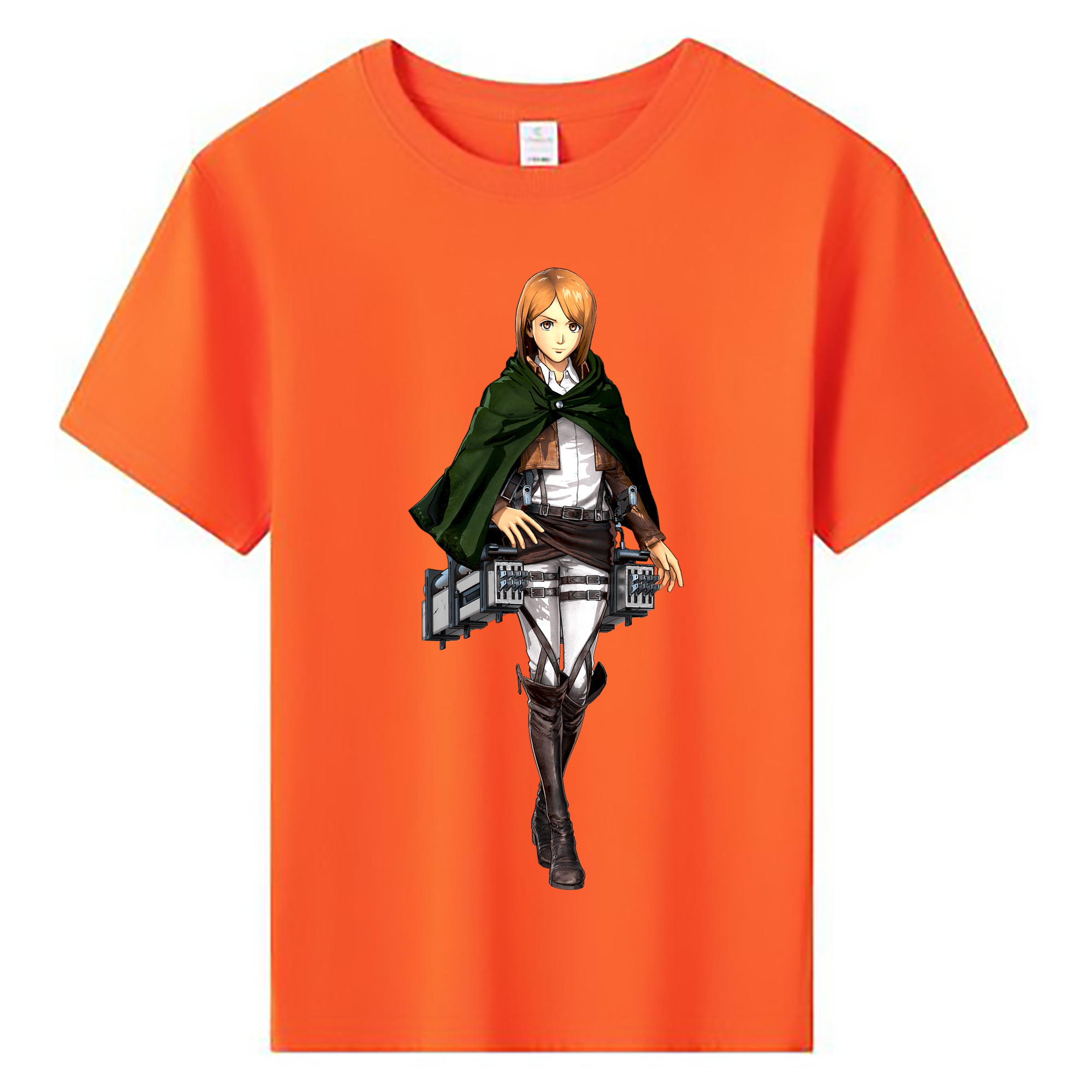 （画像用） 進撃の巨人 ペトラ·ラル Attack on Titan Petra Rall 綿100％キッズTシャツ（フロントプリント）