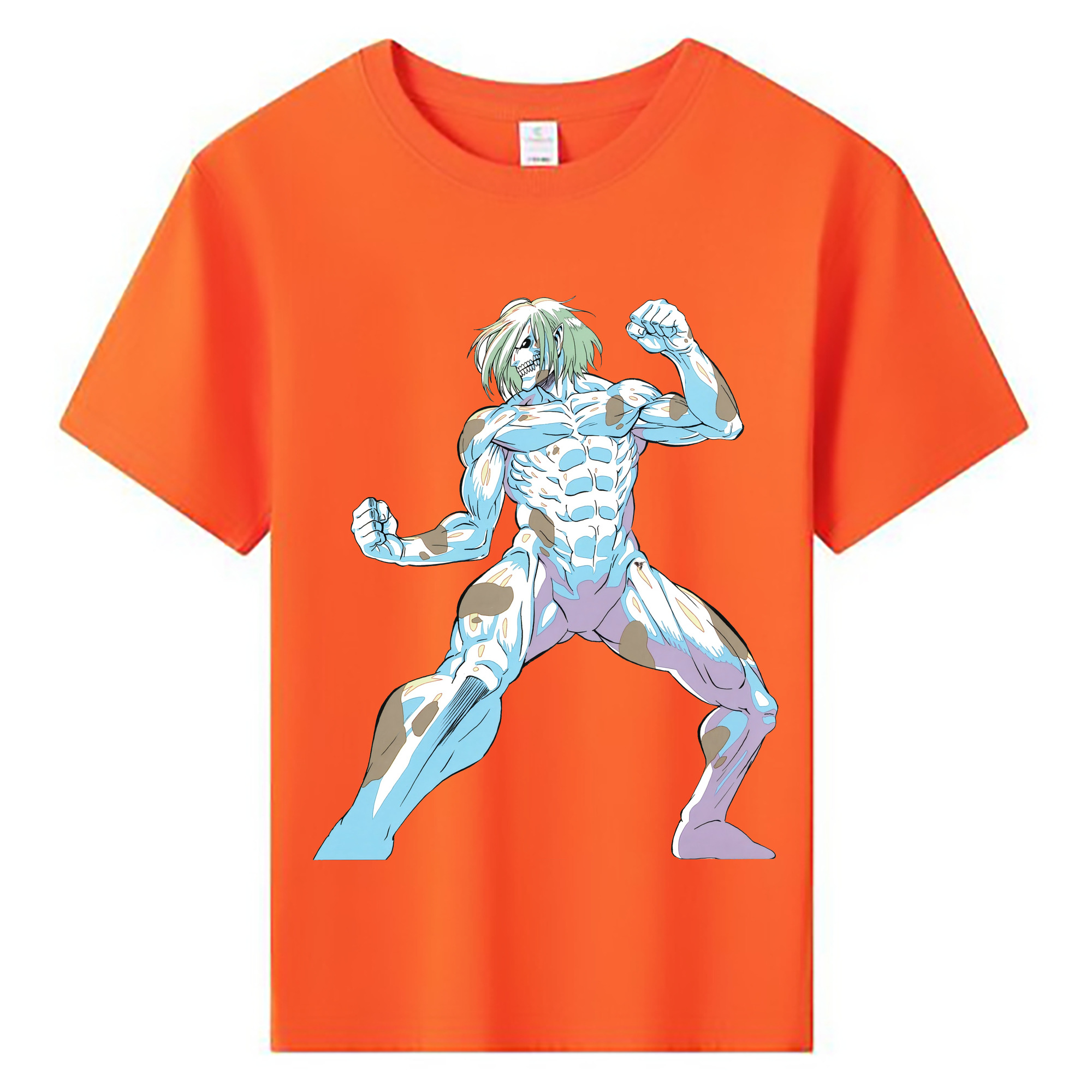 （画像用） 進撃の巨人 Attack on Titan 綿100％キッズTシャツ（フロントプリント）