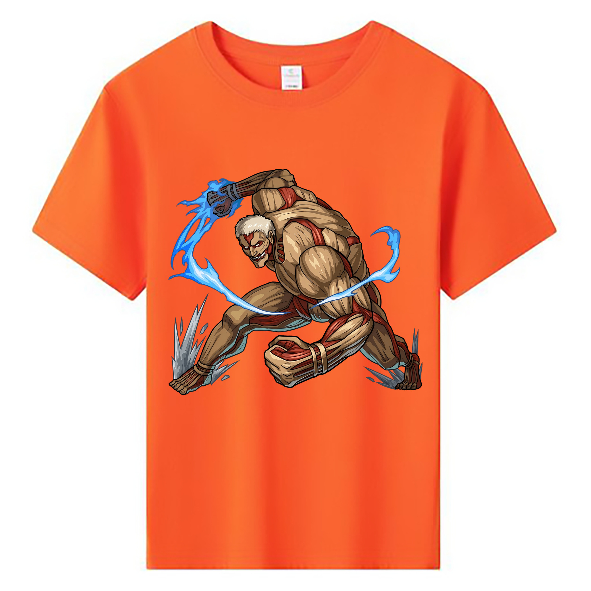 （画像用） 進撃の巨人 Attack on Titan 綿100％キッズTシャツ（フロントプリント）