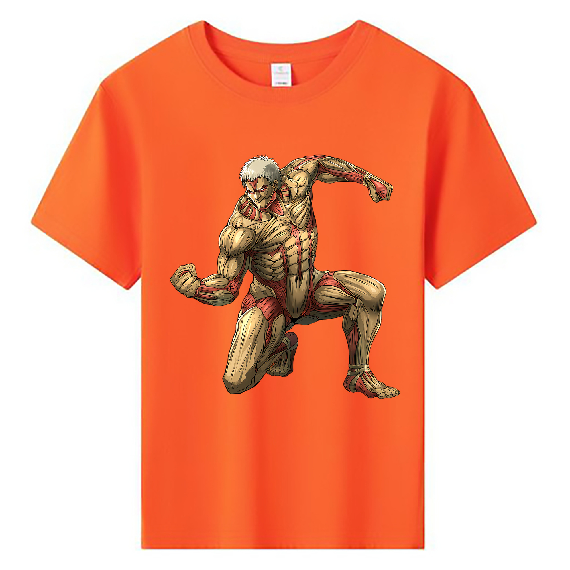 （画像用） 進撃の巨人 Attack on Titan 綿100％キッズTシャツ（フロントプリント）