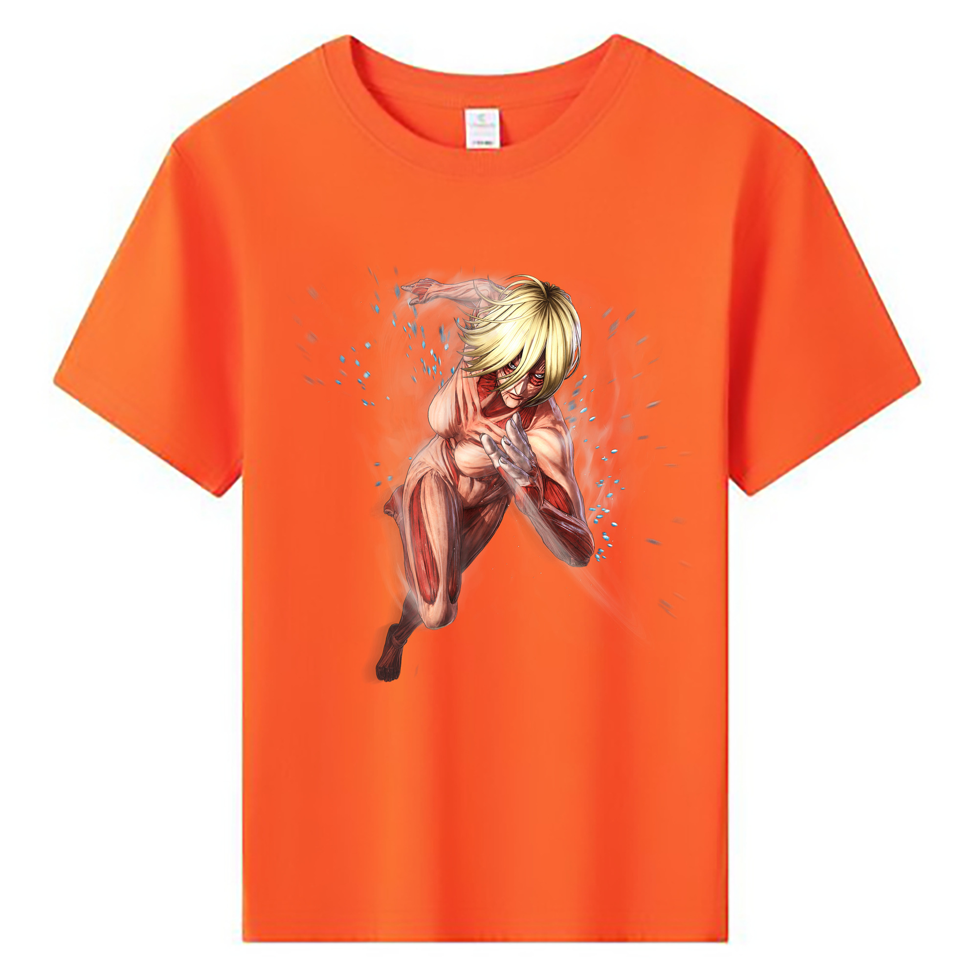 （画像用） 進撃の巨人 Attack on Titan 綿100％キッズTシャツ（フロントプリント）