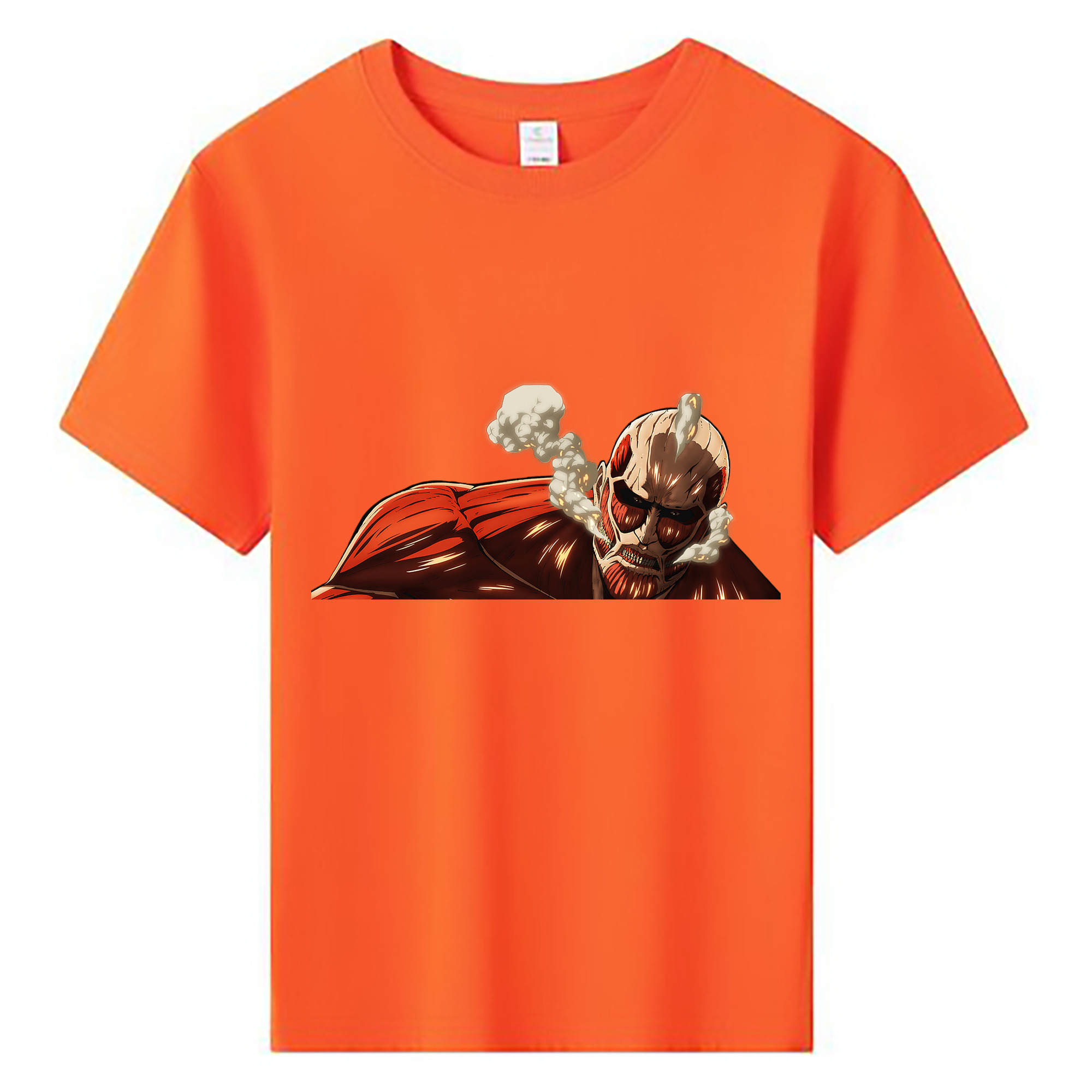 （画像用） 進撃の巨人 Attack on Titan 綿100％キッズTシャツ（フロントプリント）