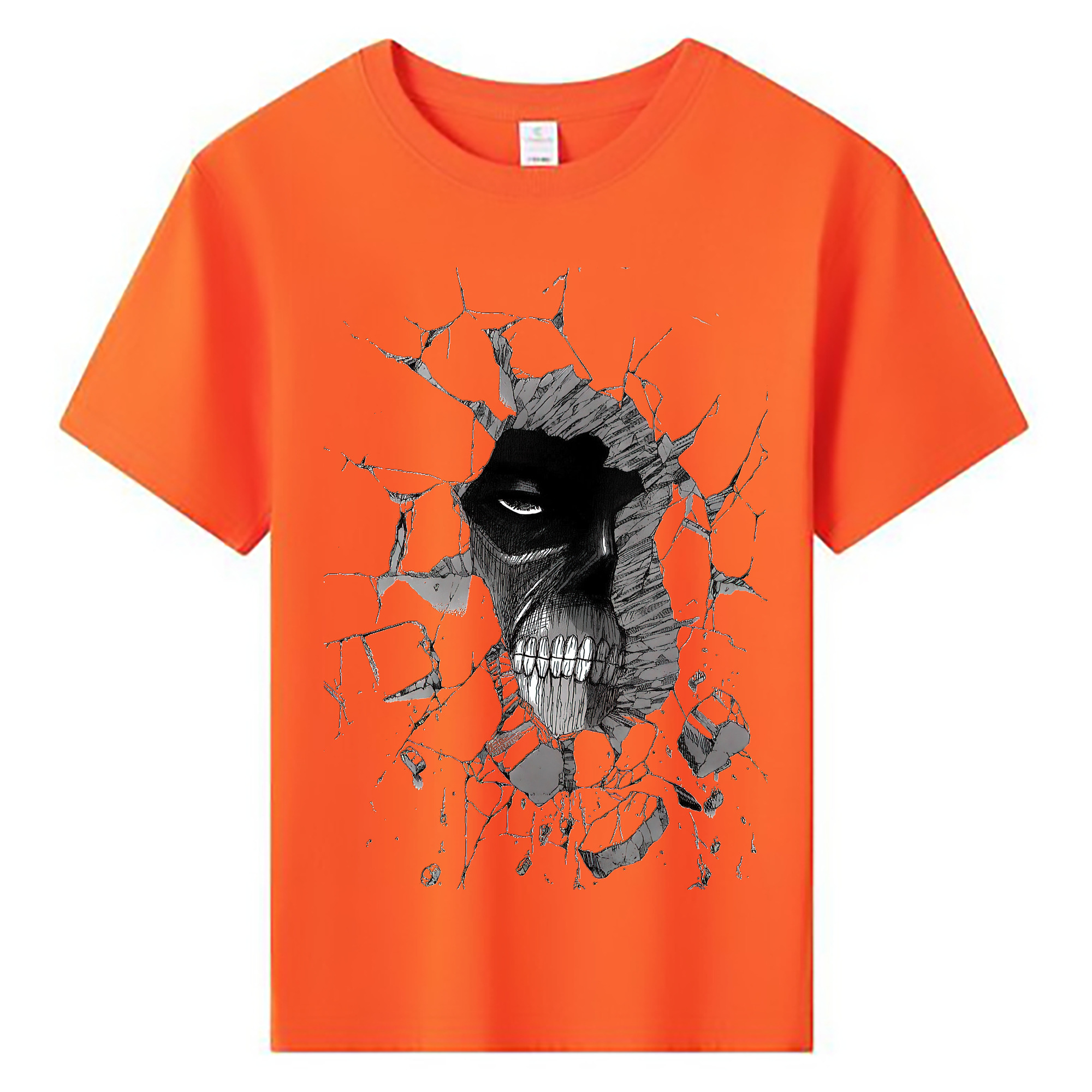 （画像用） 進撃の巨人 Attack on Titan 綿100％キッズTシャツ（フロントプリント）