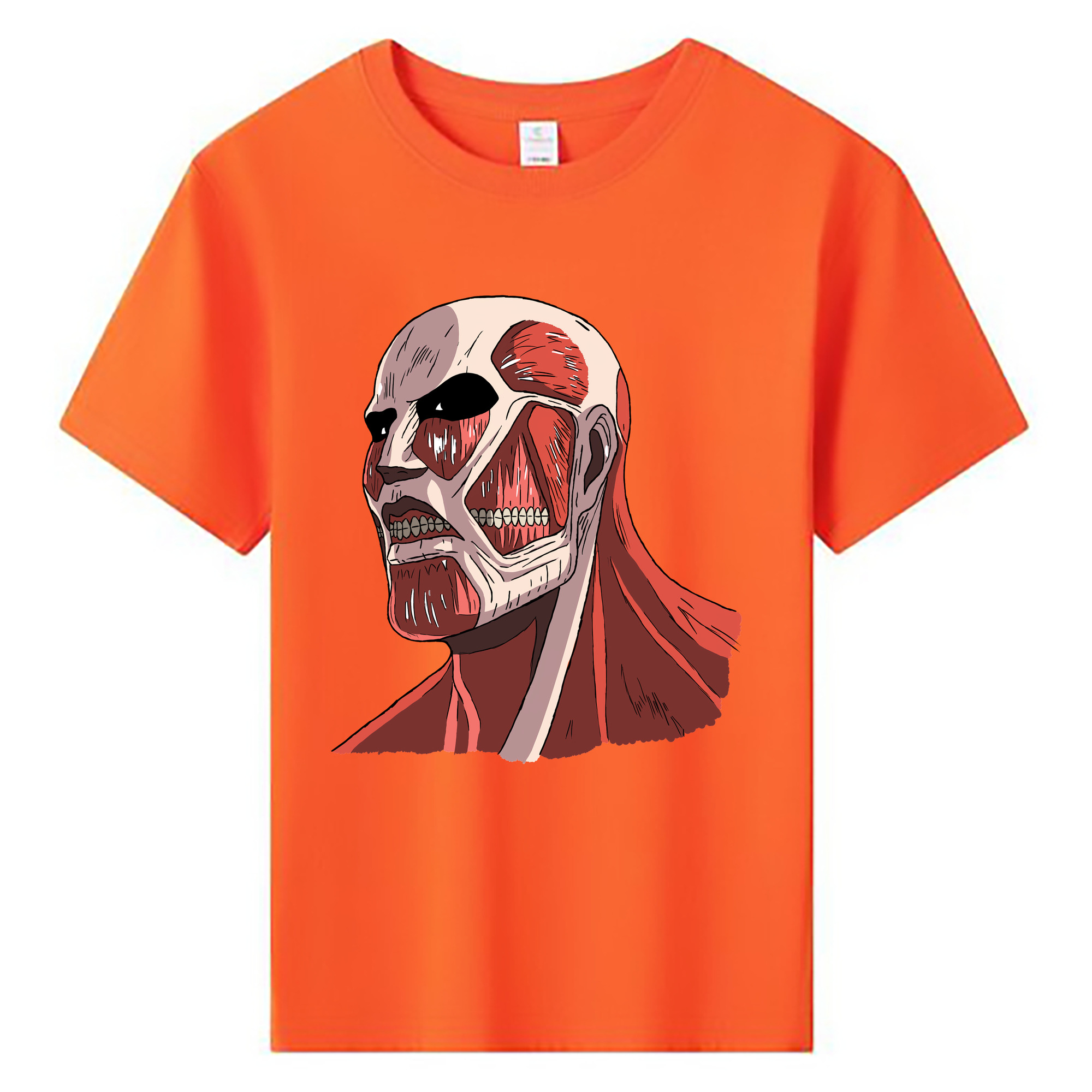 （画像用） 進撃の巨人 Attack on Titan 綿100％キッズTシャツ（フロントプリント）