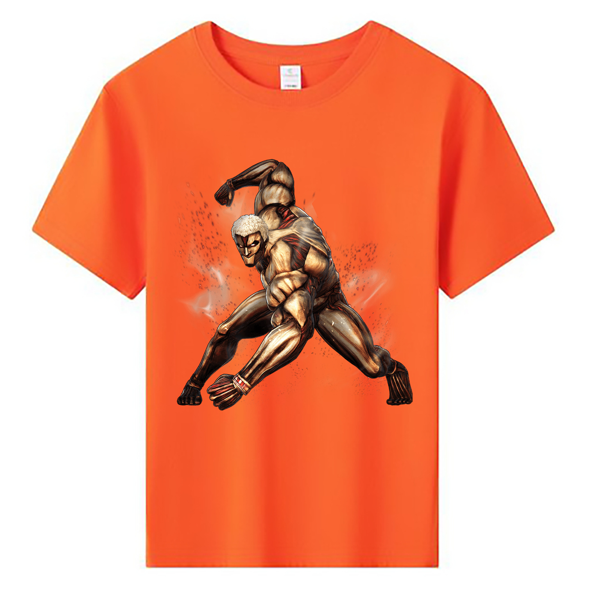 （画像用） 進撃の巨人 Attack on Titan 綿100％キッズTシャツ（フロントプリント）
