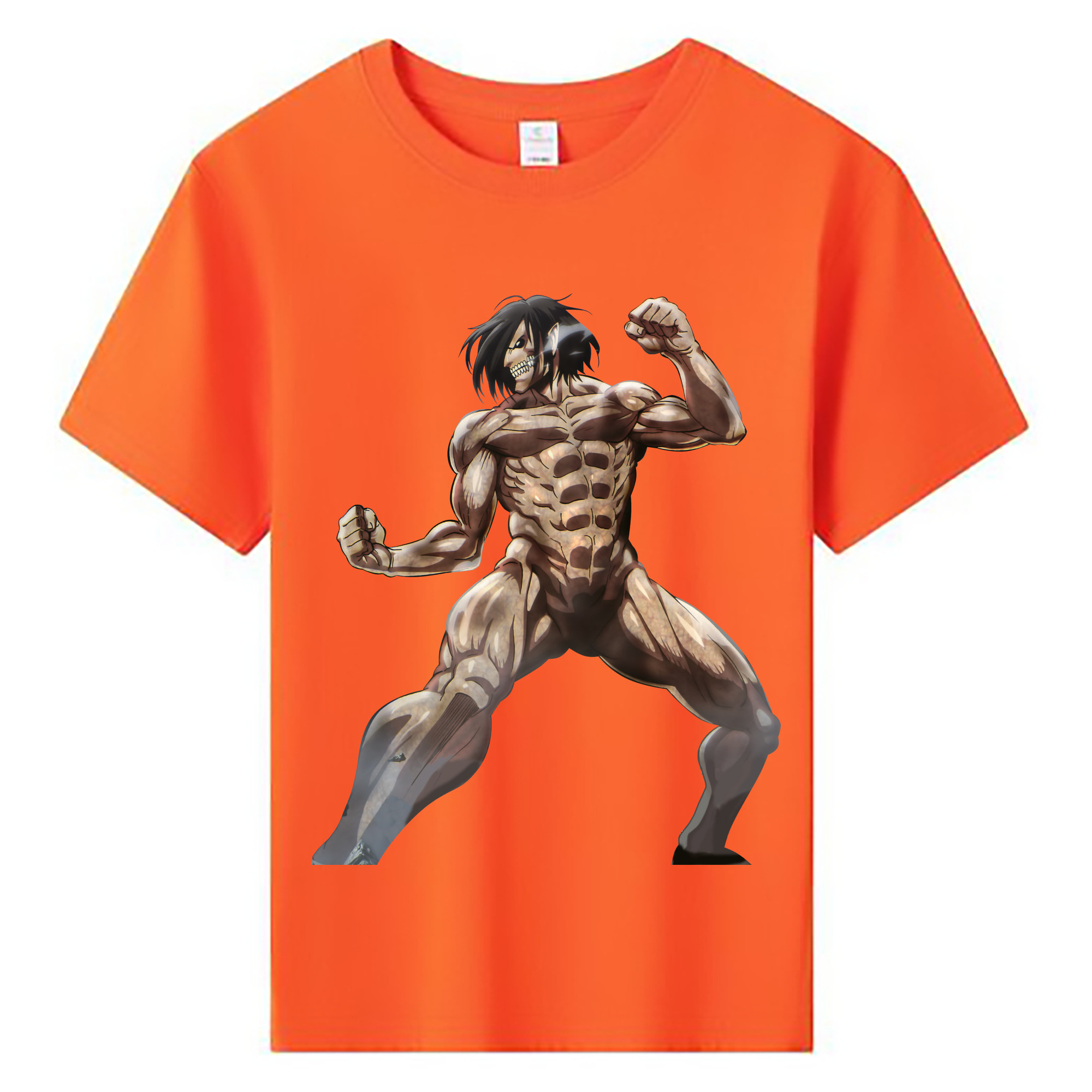 （画像用） 進撃の巨人 Attack on Titan 綿100％キッズTシャツ（フロントプリント）