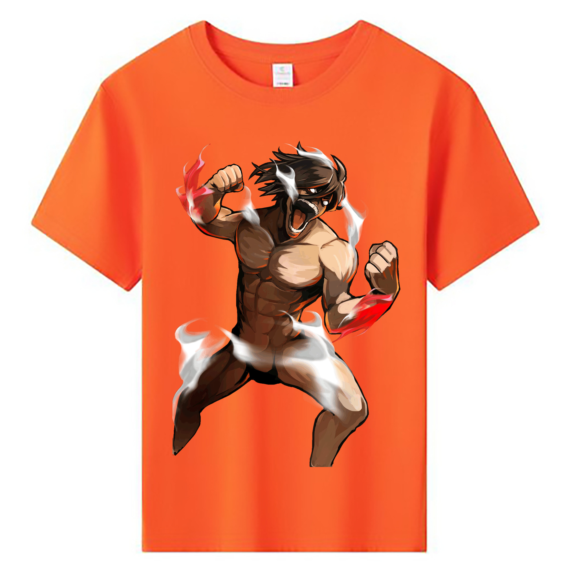 （画像用） 進撃の巨人 Attack on Titan 綿100％キッズTシャツ（フロントプリント）