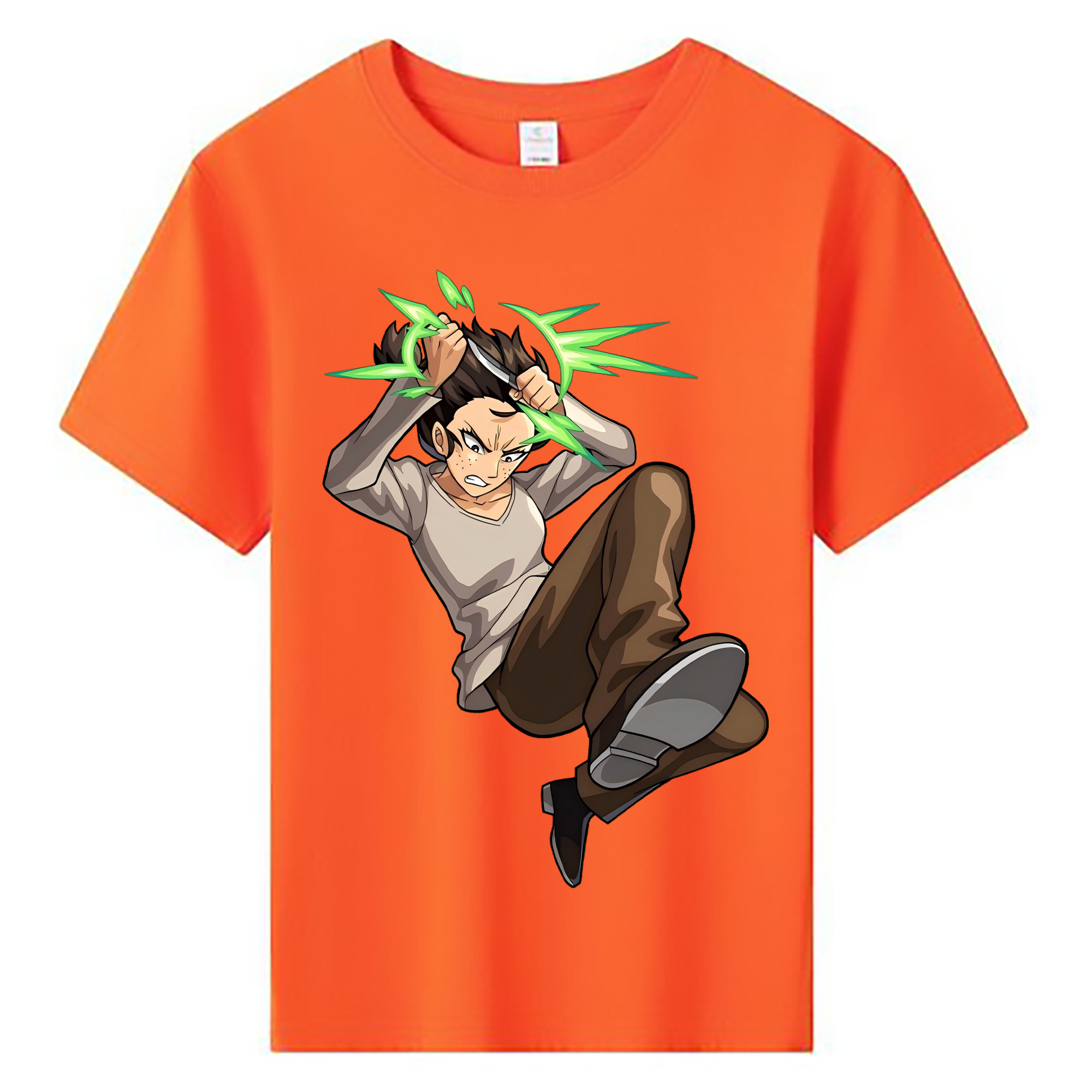 （画像用） 進撃の巨人 Attack on Titan 綿100％キッズTシャツ（フロントプリント）