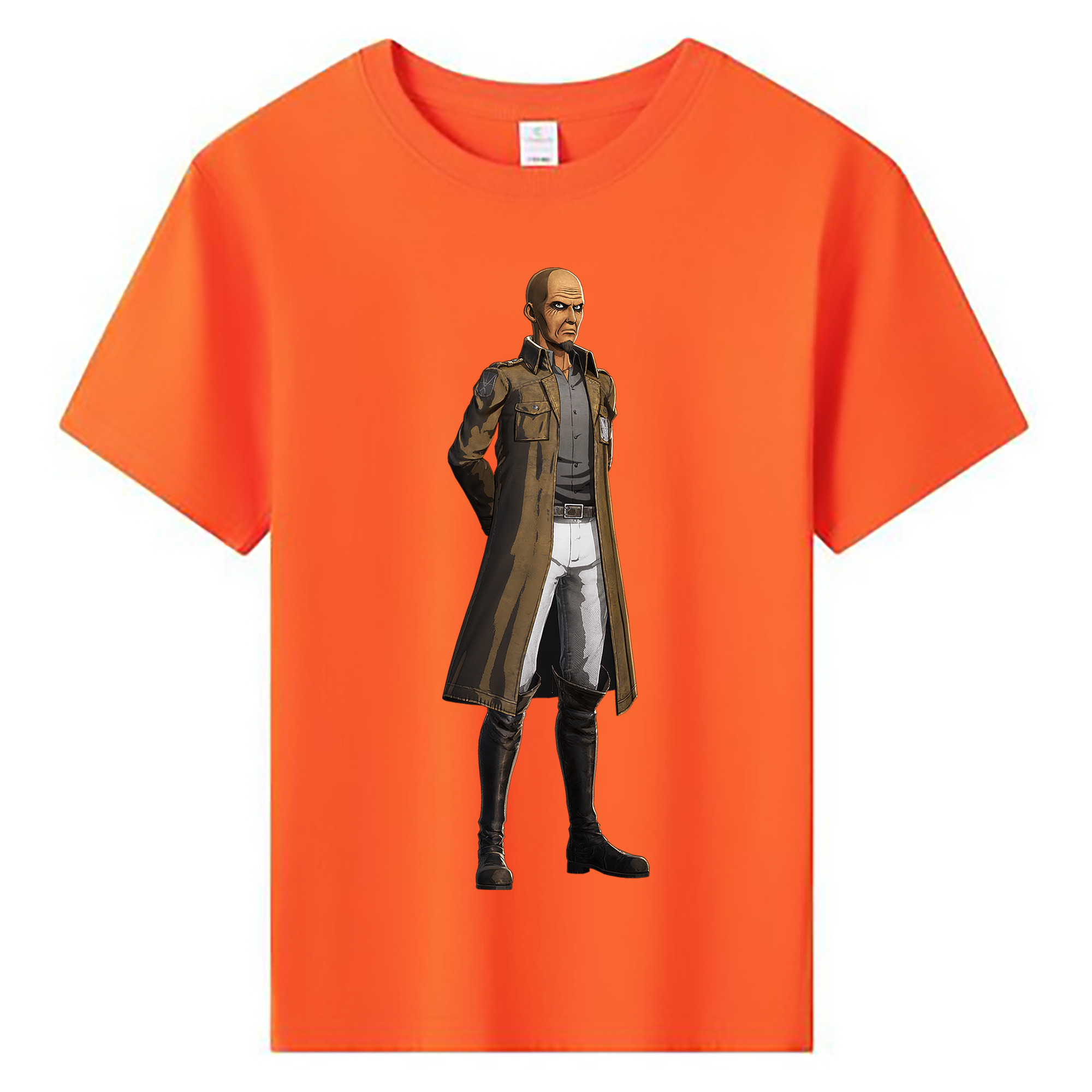 （画像用） 進撃の巨人 Attack on Titan 綿100％キッズTシャツ（フロントプリント）