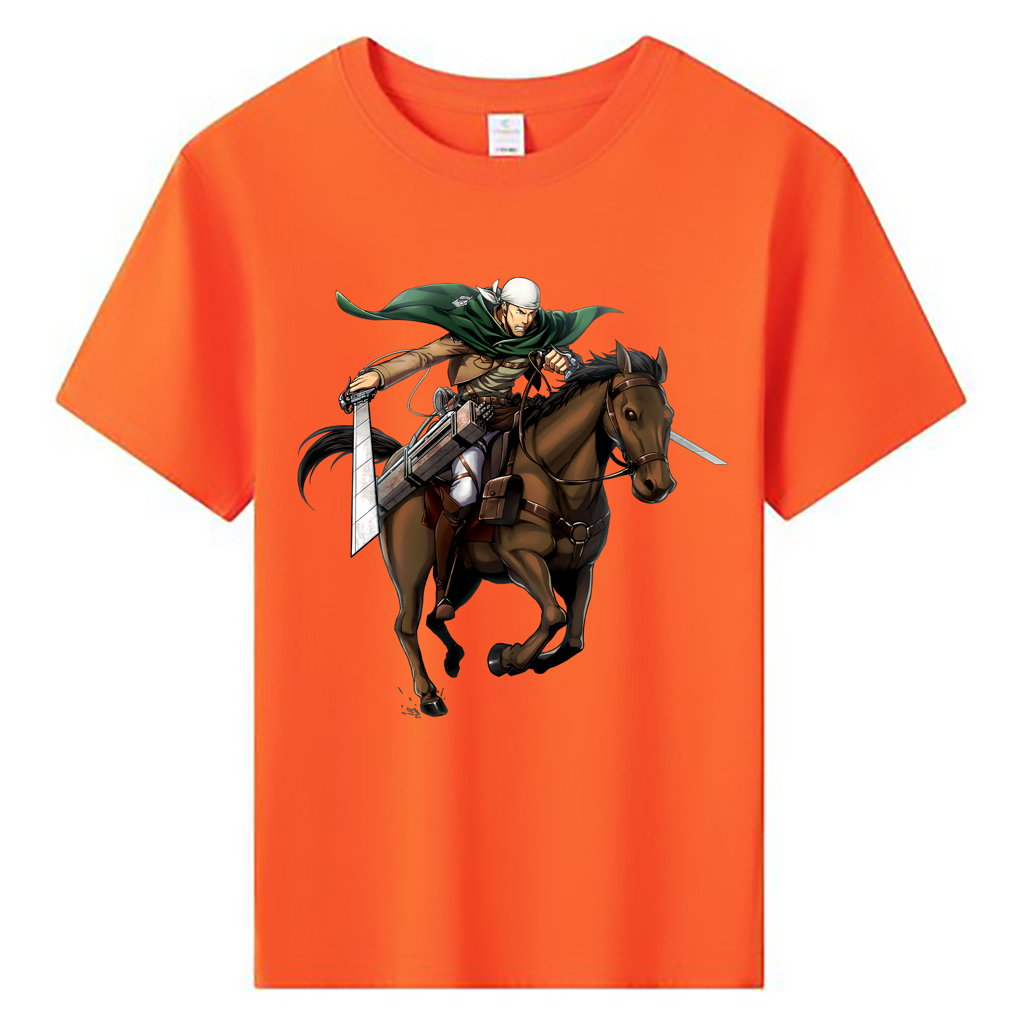 （画像用） 進撃の巨人 Attack on Titan 綿100％キッズTシャツ（フロントプリント）