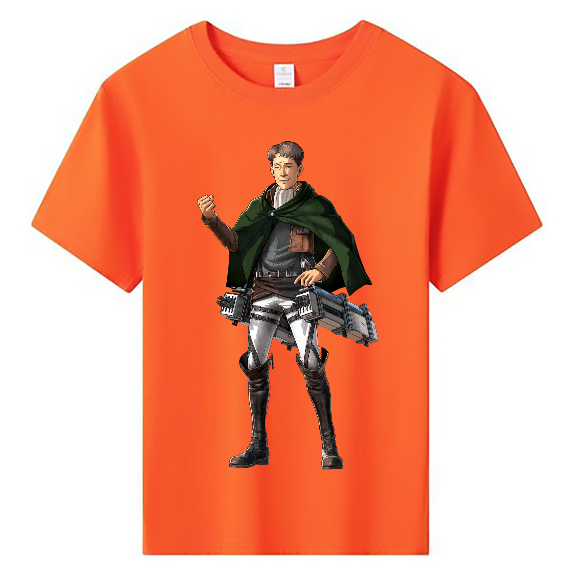 （画像用） 進撃の巨人 Attack on Titan 綿100％キッズTシャツ（フロントプリント）