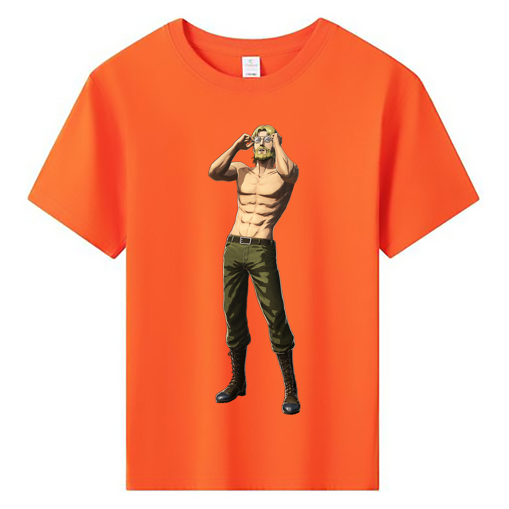 （画像用） 進撃の巨人 Attack on Titan 綿100％キッズTシャツ（フロントプリント）