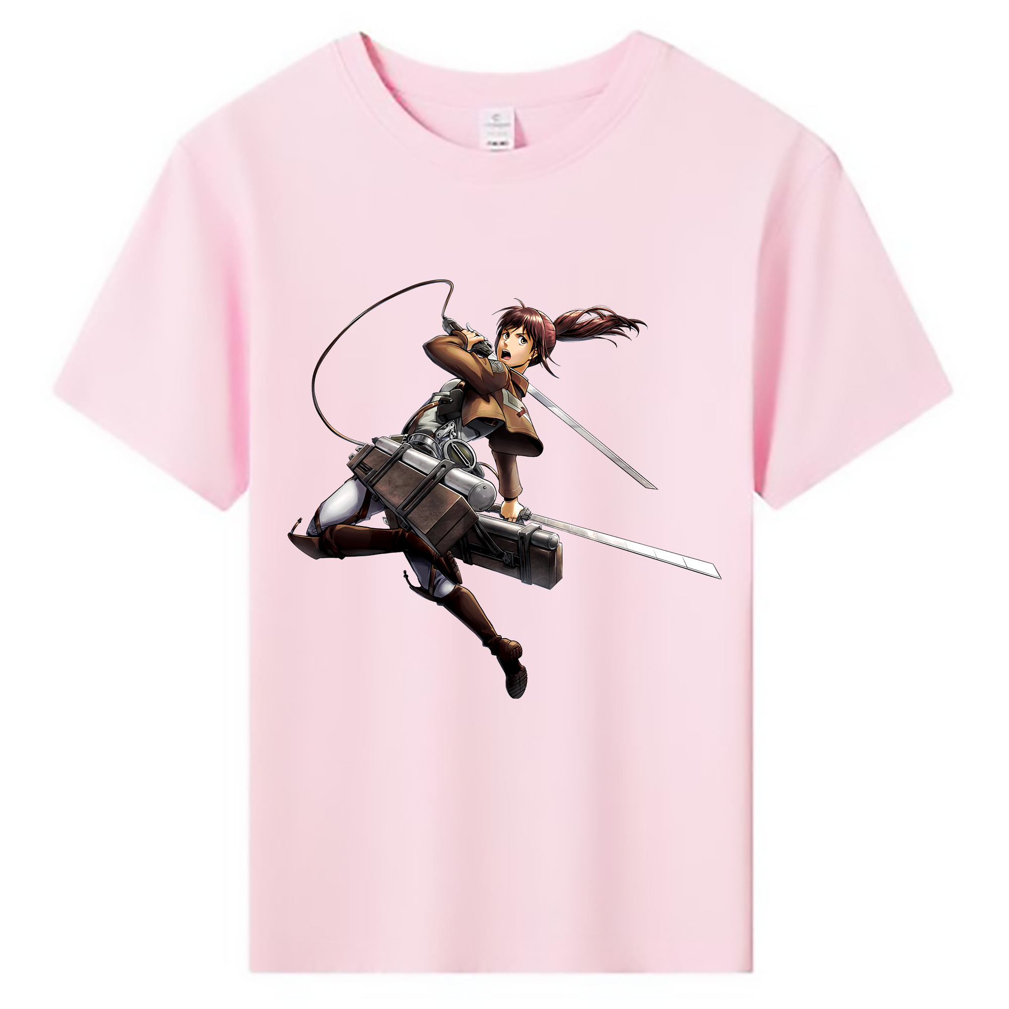 （画像用） 進撃の巨人 サシャ·ブラウス Attack on Titan Sasha Blaus 綿100％キッズTシャツ（フロントプリント）