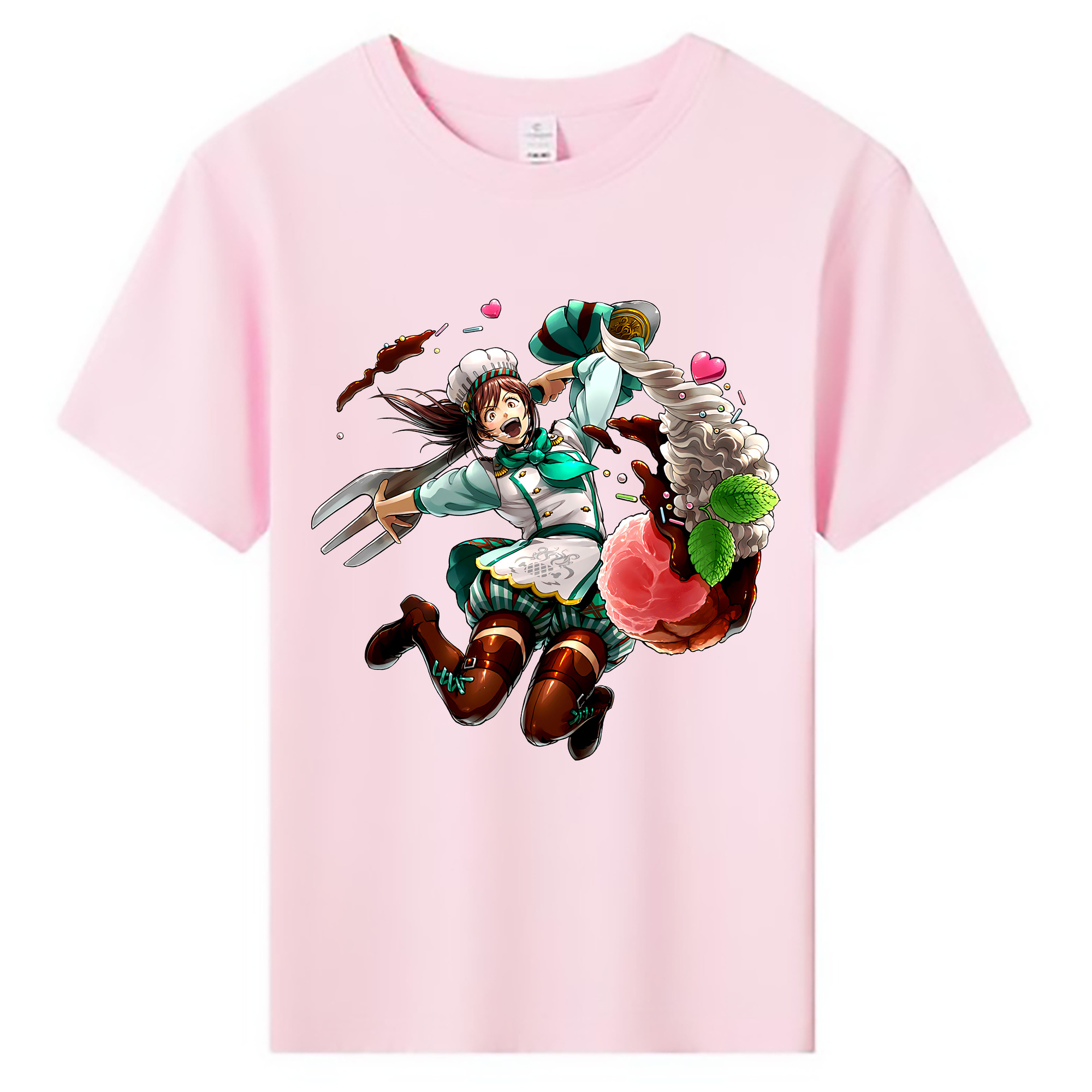 （画像用） 進撃の巨人 サシャ·ブラウス Attack on Titan Sasha Blaus 綿100％キッズTシャツ（フロントプリント）