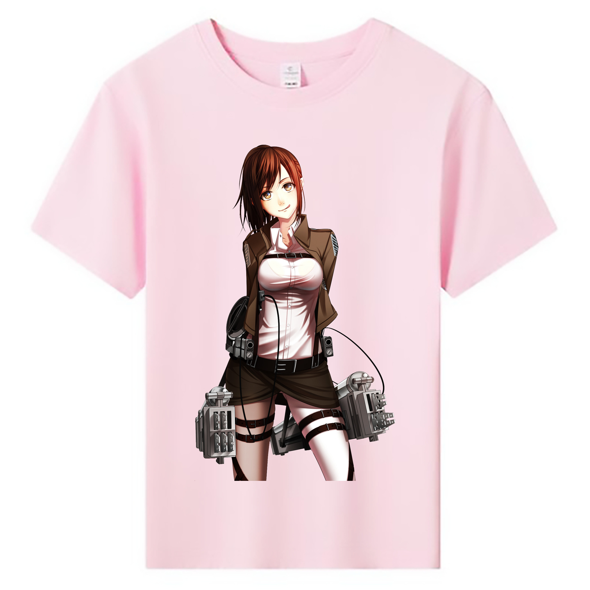 （画像用） 進撃の巨人 サシャ·ブラウス Attack on Titan Sasha Blaus 綿100％キッズTシャツ（フロントプリント）