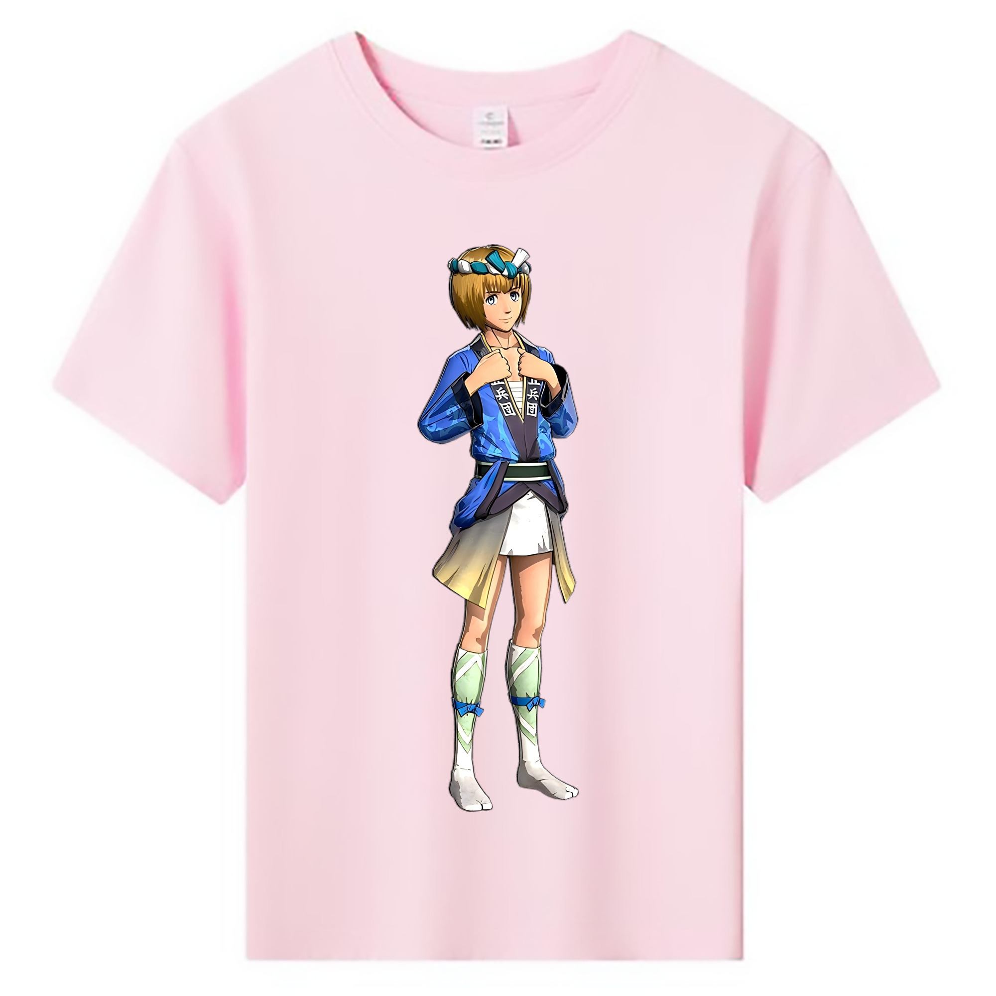 （画像用） 進撃の巨人 アルミン·アルレルト Attack on Titan Armin Arlert 綿100％キッズTシャツ（フロントプリント）