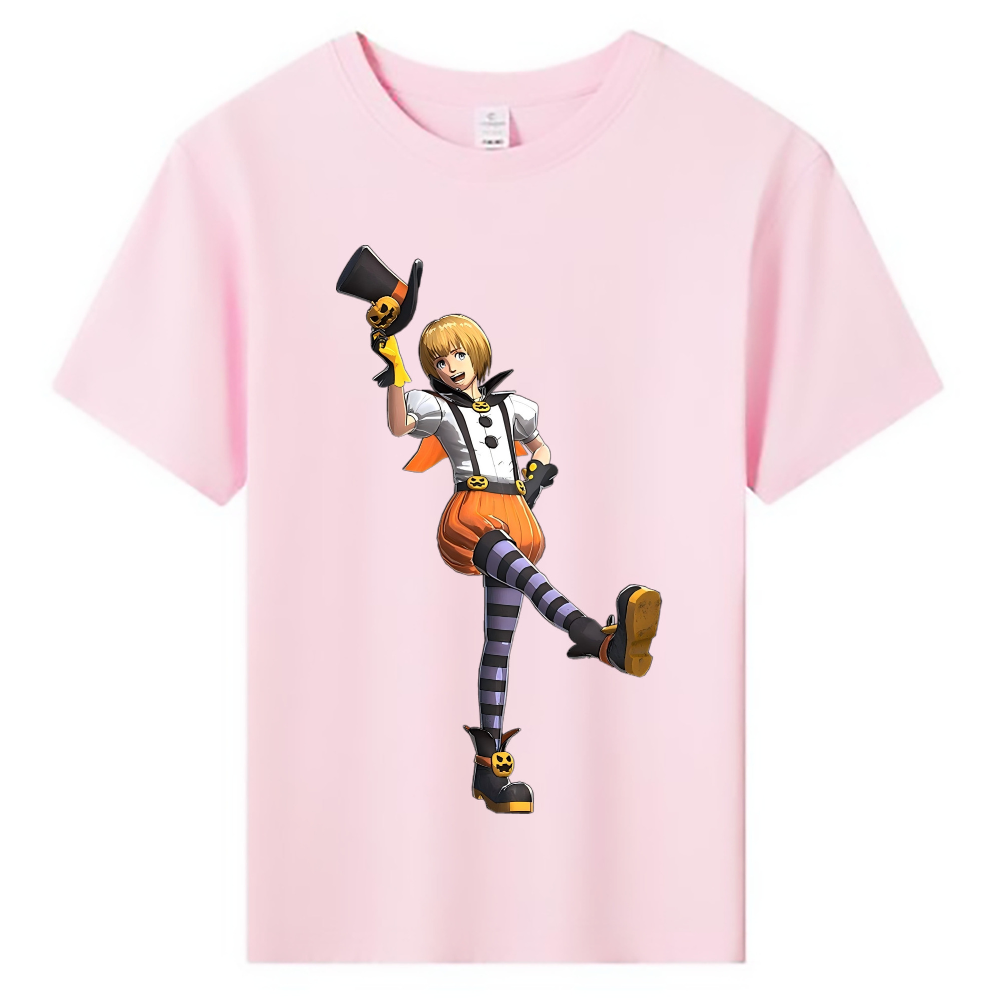 （画像用） 進撃の巨人 アルミン·アルレルト Attack on Titan Armin Arlert 綿100％キッズTシャツ（フロントプリント）
