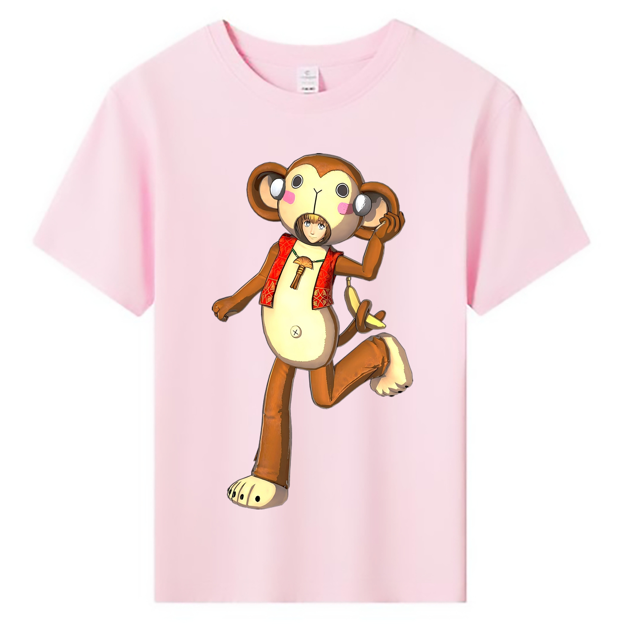 （画像用） 進撃の巨人 アルミン·アルレルト Attack on Titan Armin Arlert 綿100％キッズTシャツ（フロントプリント）