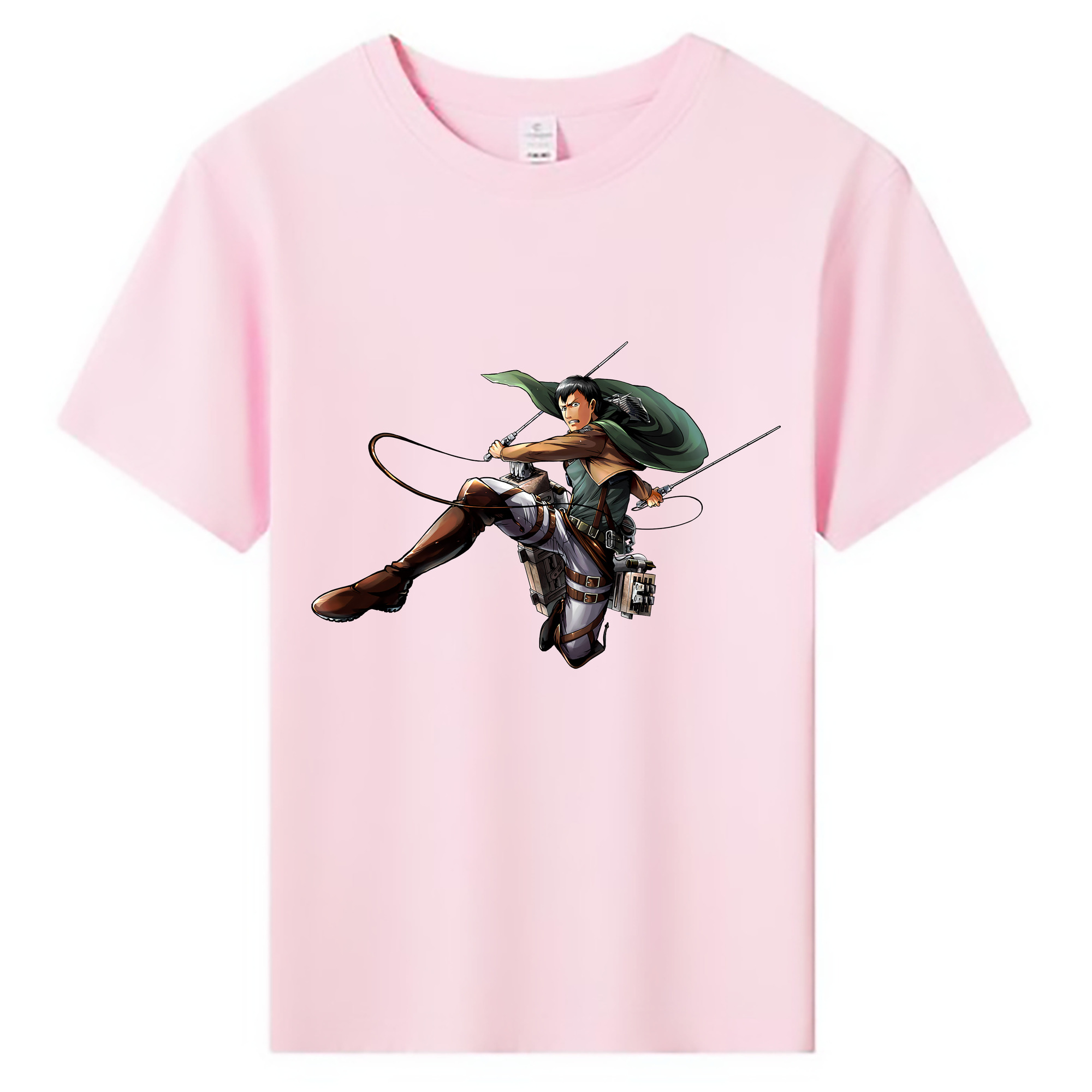 （画像用） 進撃の巨人 ベルトルト・フーバー Attack on Titan Bertholdt Hoover 綿100％キッズTシャツ（フロントプリント）