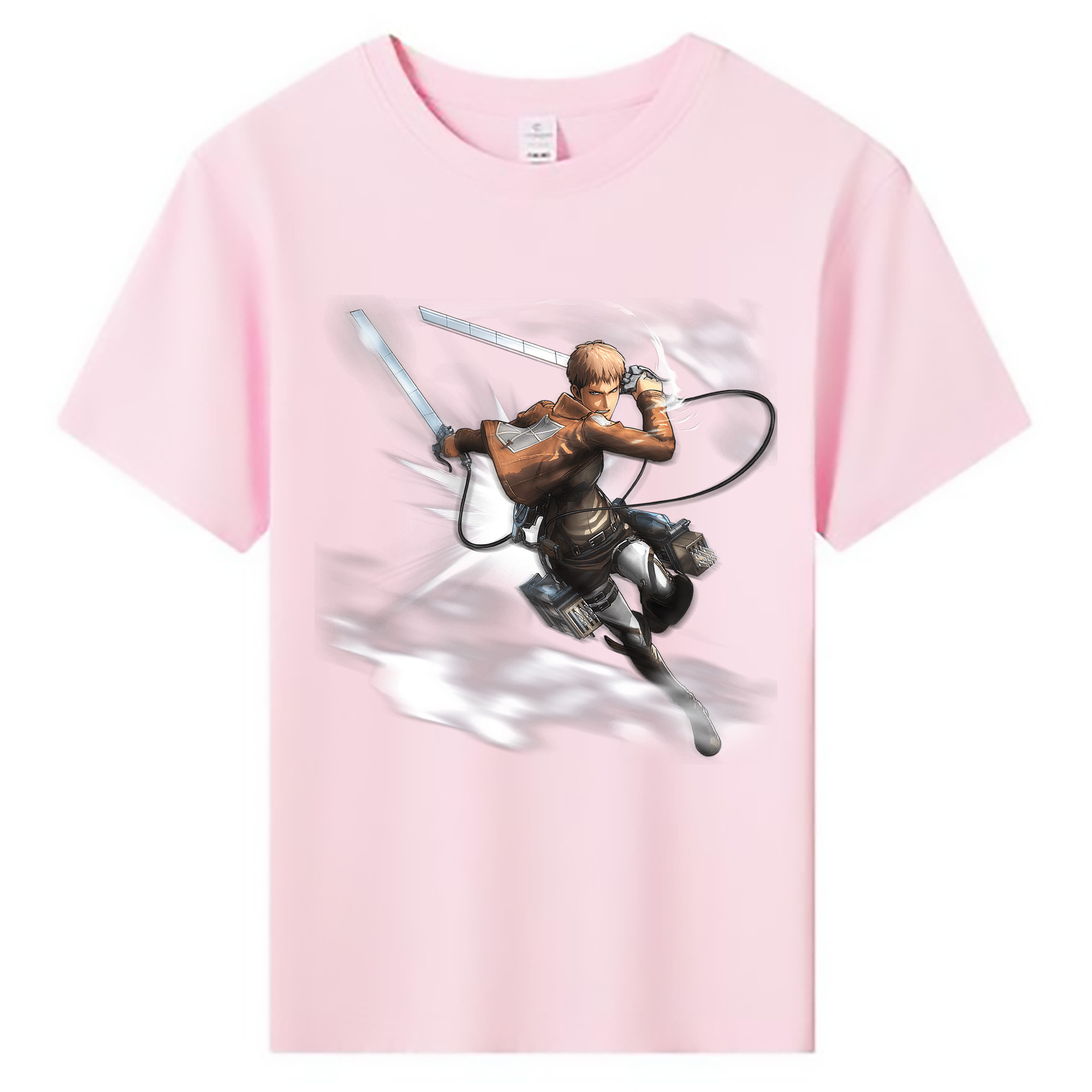 （画像用） 進撃の巨人 ジャン・キルシュタイン Attack on Titan Jean Kirstein 綿100％キッズTシャツ（フロントプリント）