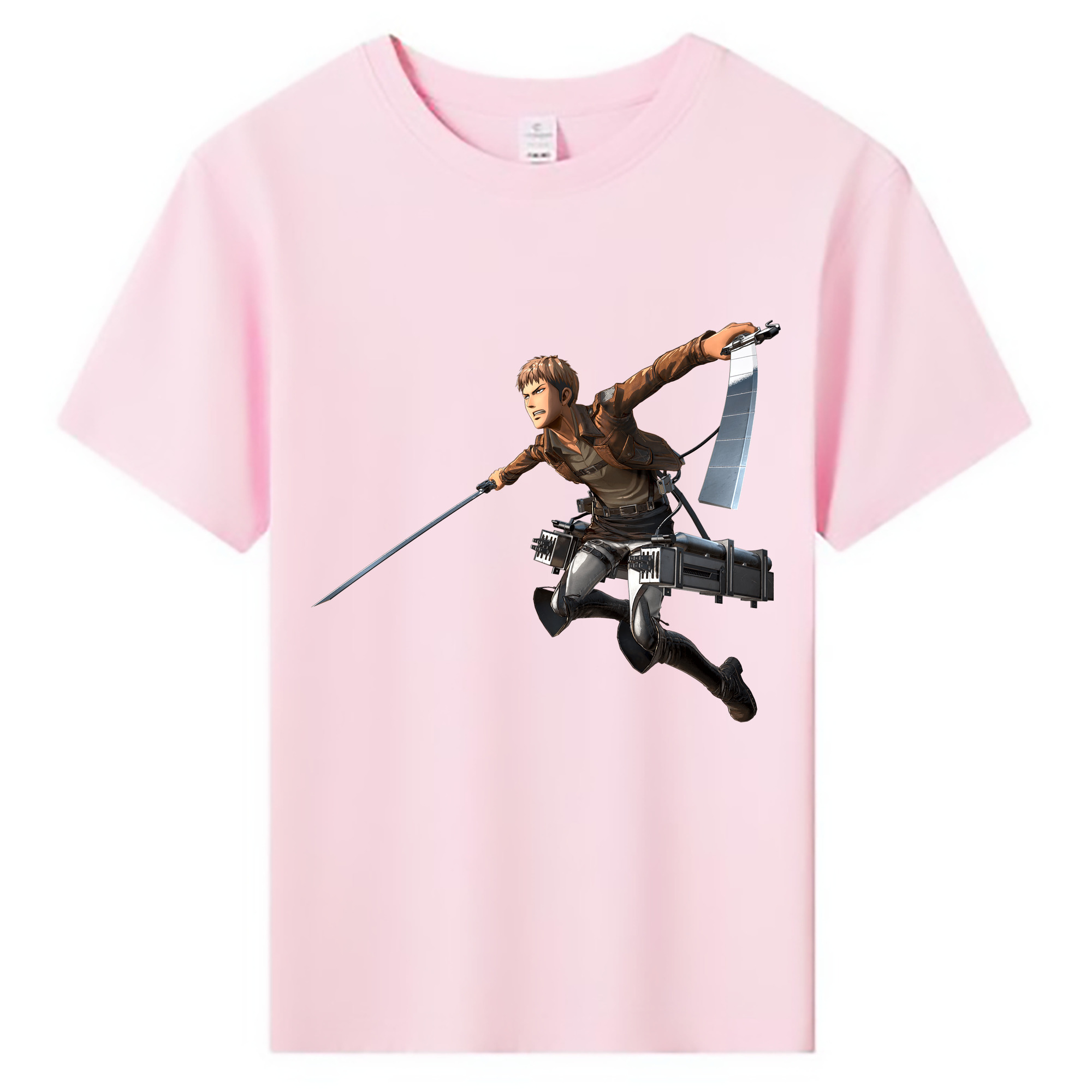 （画像用） 進撃の巨人 ジャン・キルシュタイン Attack on Titan Jean Kirstein 綿100％キッズTシャツ（フロントプリント）