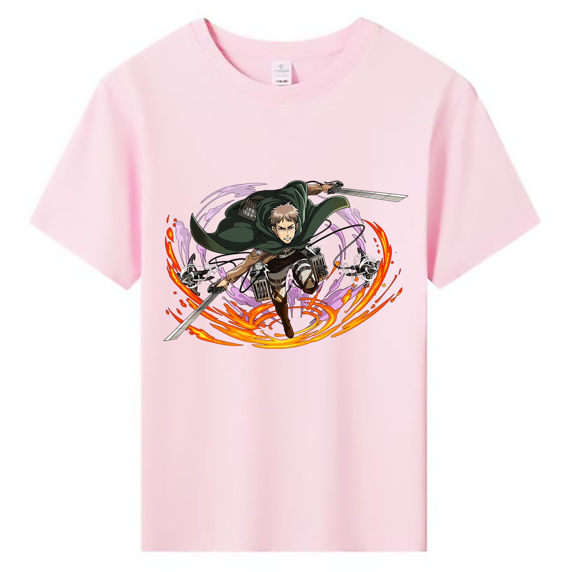 （画像用） 進撃の巨人 ジャン・キルシュタイン Attack on Titan Jean Kirstein 綿100％キッズTシャツ（フロントプリント）