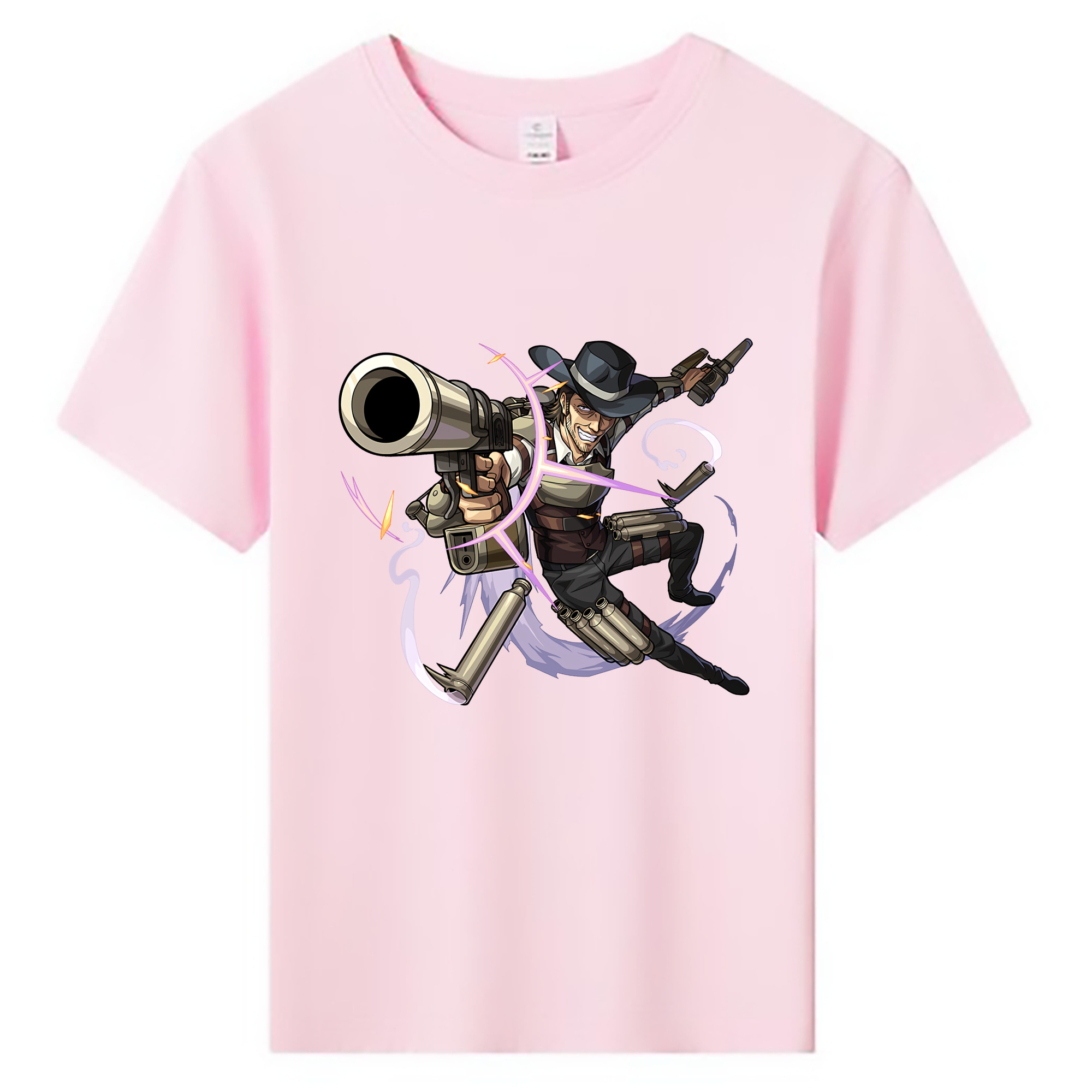 （画像用） 進撃の巨人 ケニー·アッカーマン Attack on Titan Kenny Ackerman 綿100％キッズTシャツ（フロントプリント）