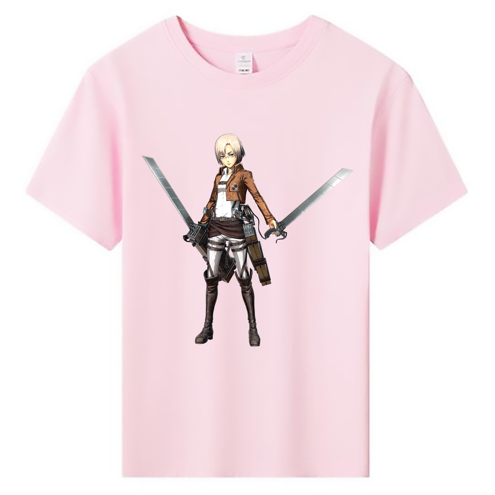 （画像用）  綿100％キッズTシャツ（フロントプリント）