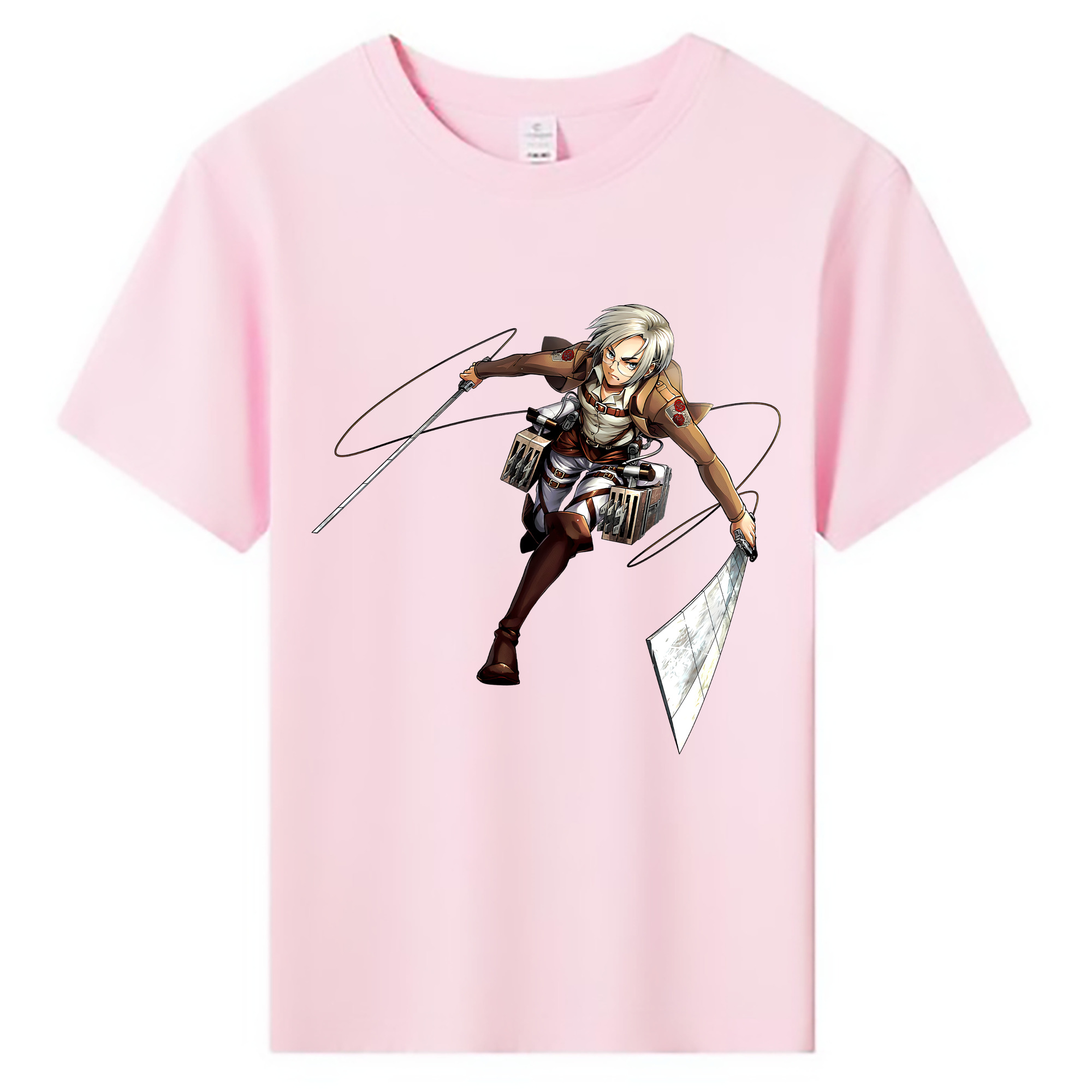 （画像用）  綿100％キッズTシャツ（フロントプリント）