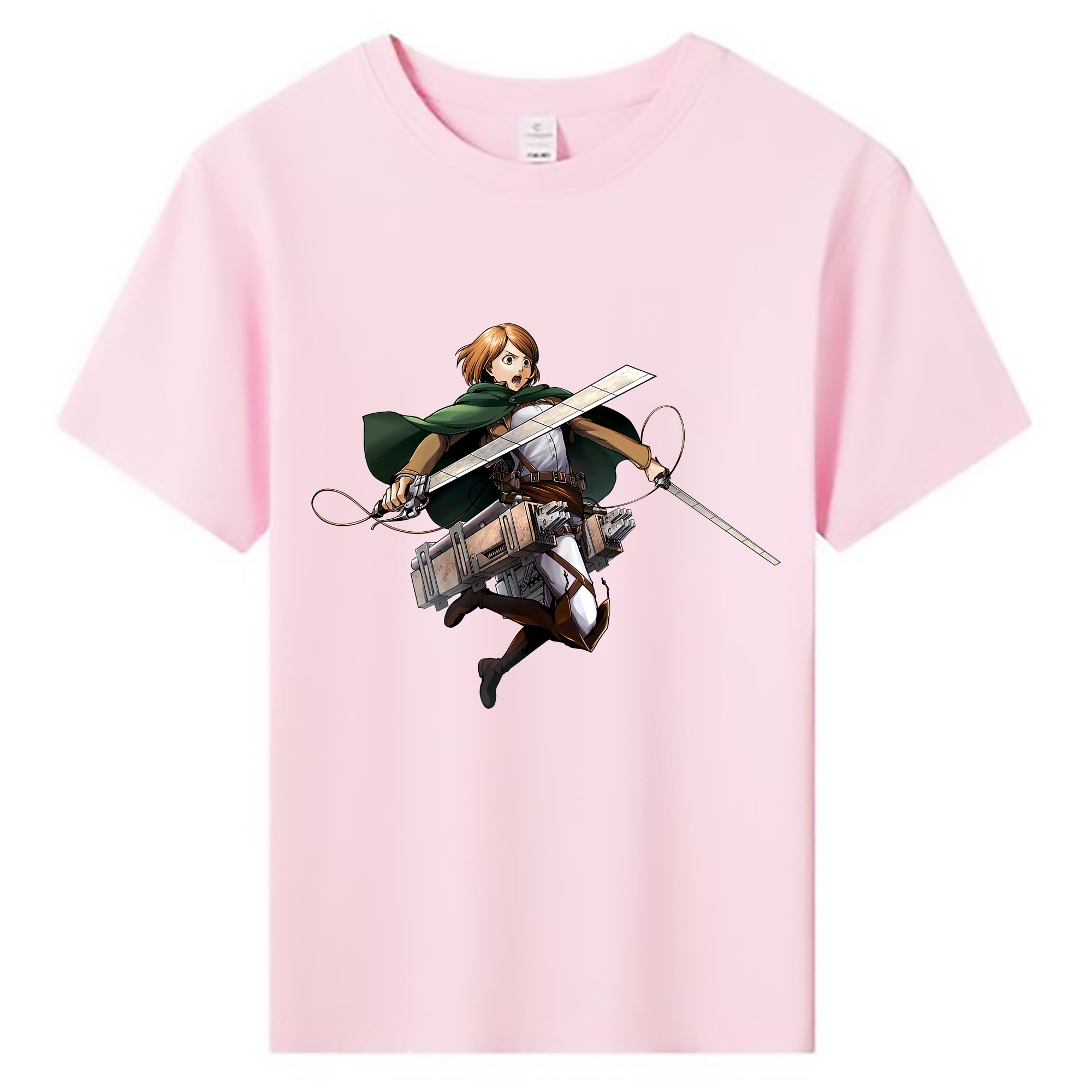 （画像用） 進撃の巨人 ペトラ·ラル Attack on Titan Petra Rall 綿100％キッズTシャツ（フロントプリント）