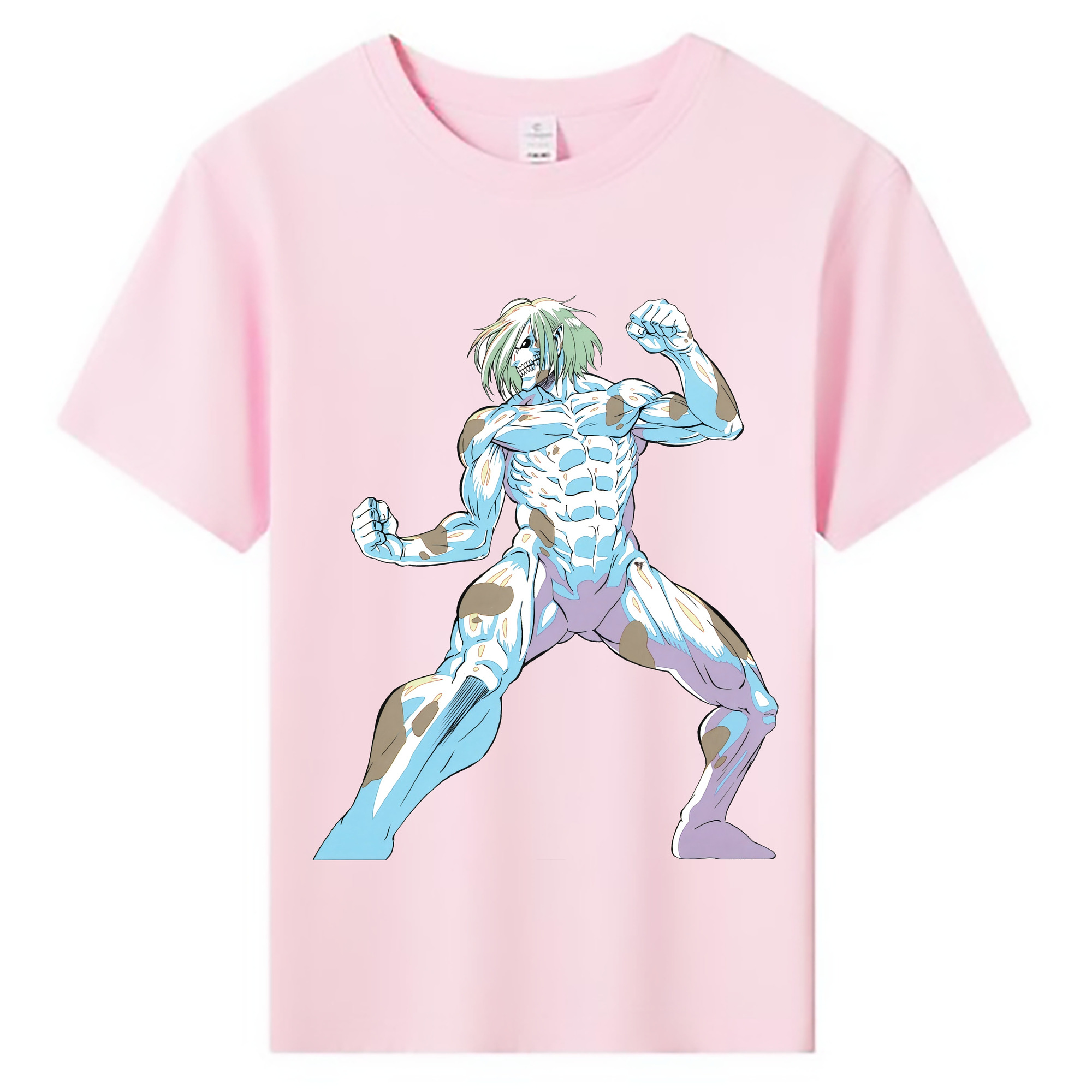 （画像用） 進撃の巨人 Attack on Titan 綿100％キッズTシャツ（フロントプリント）